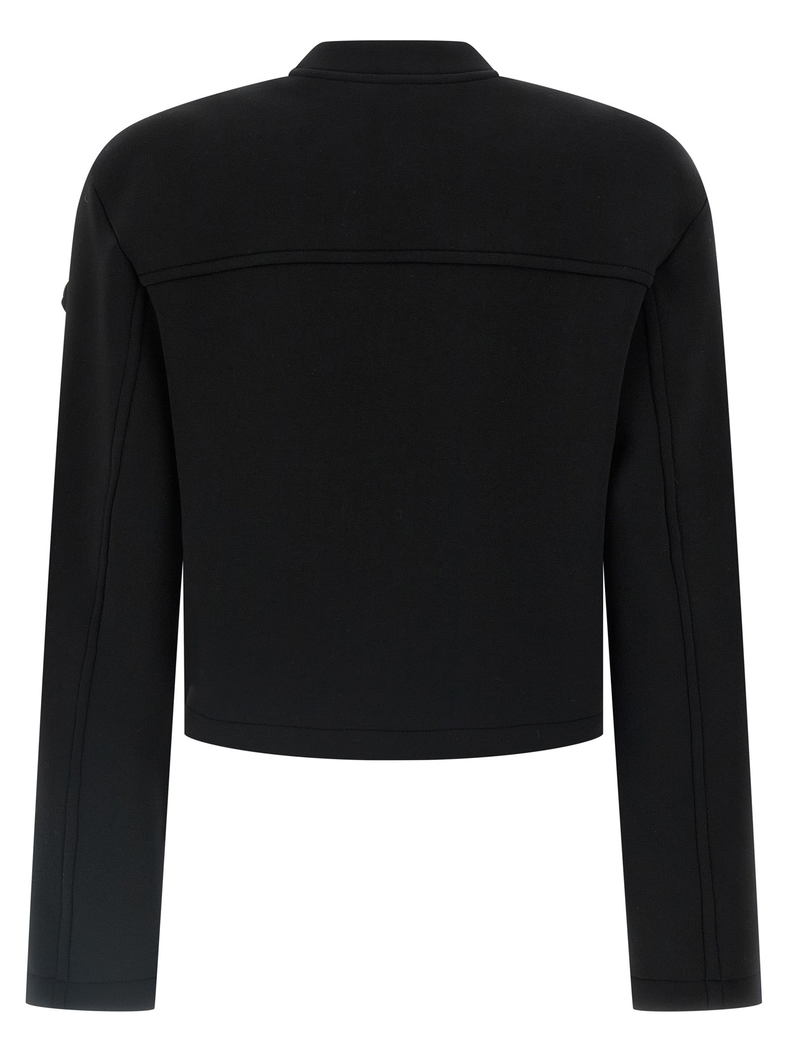 MONCLER GENIUS Black Viscose Women's Sweatshirt
