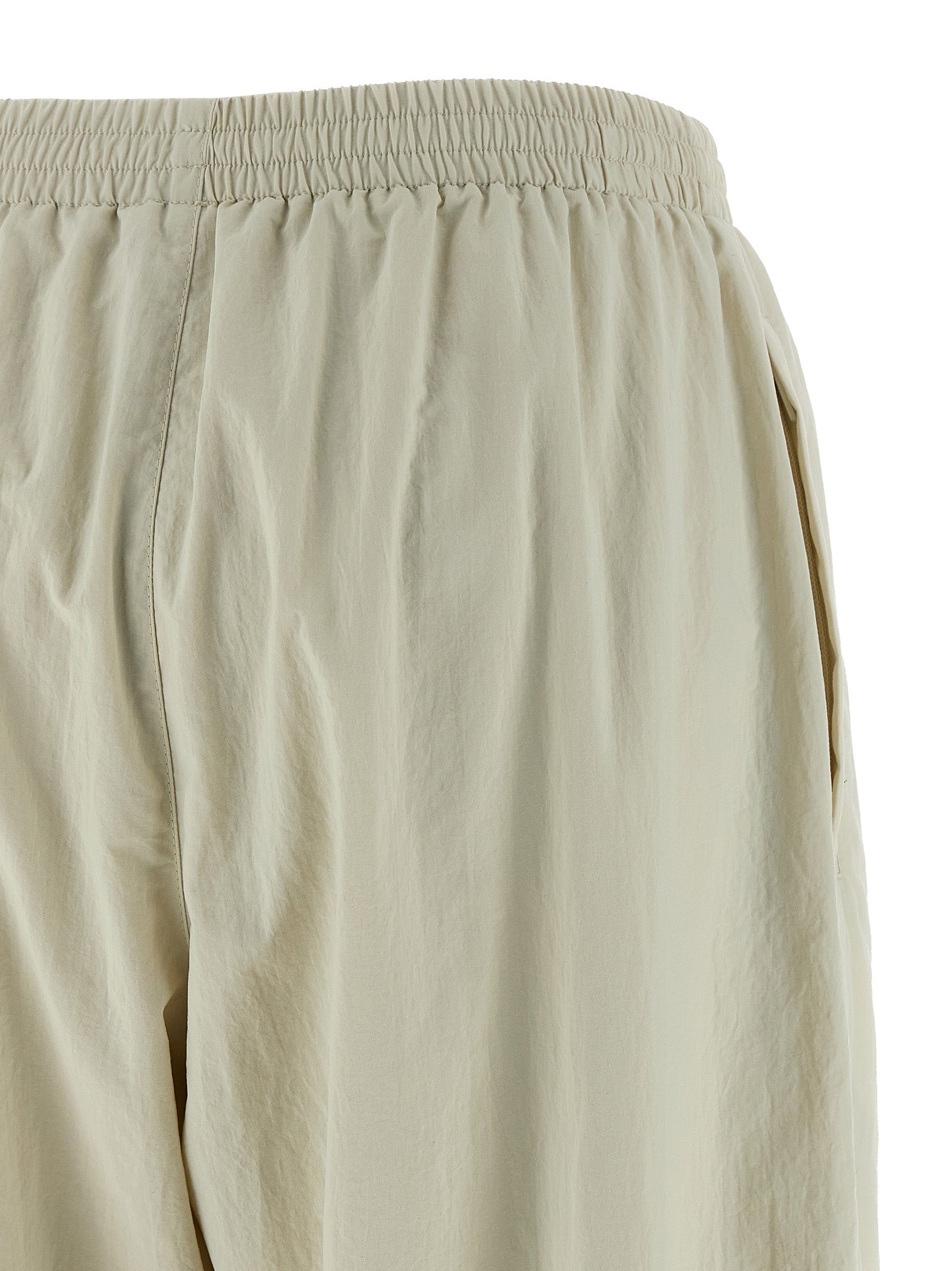 Balenciaga Beige Polyamide Joggers (Workout Women's Pants)
