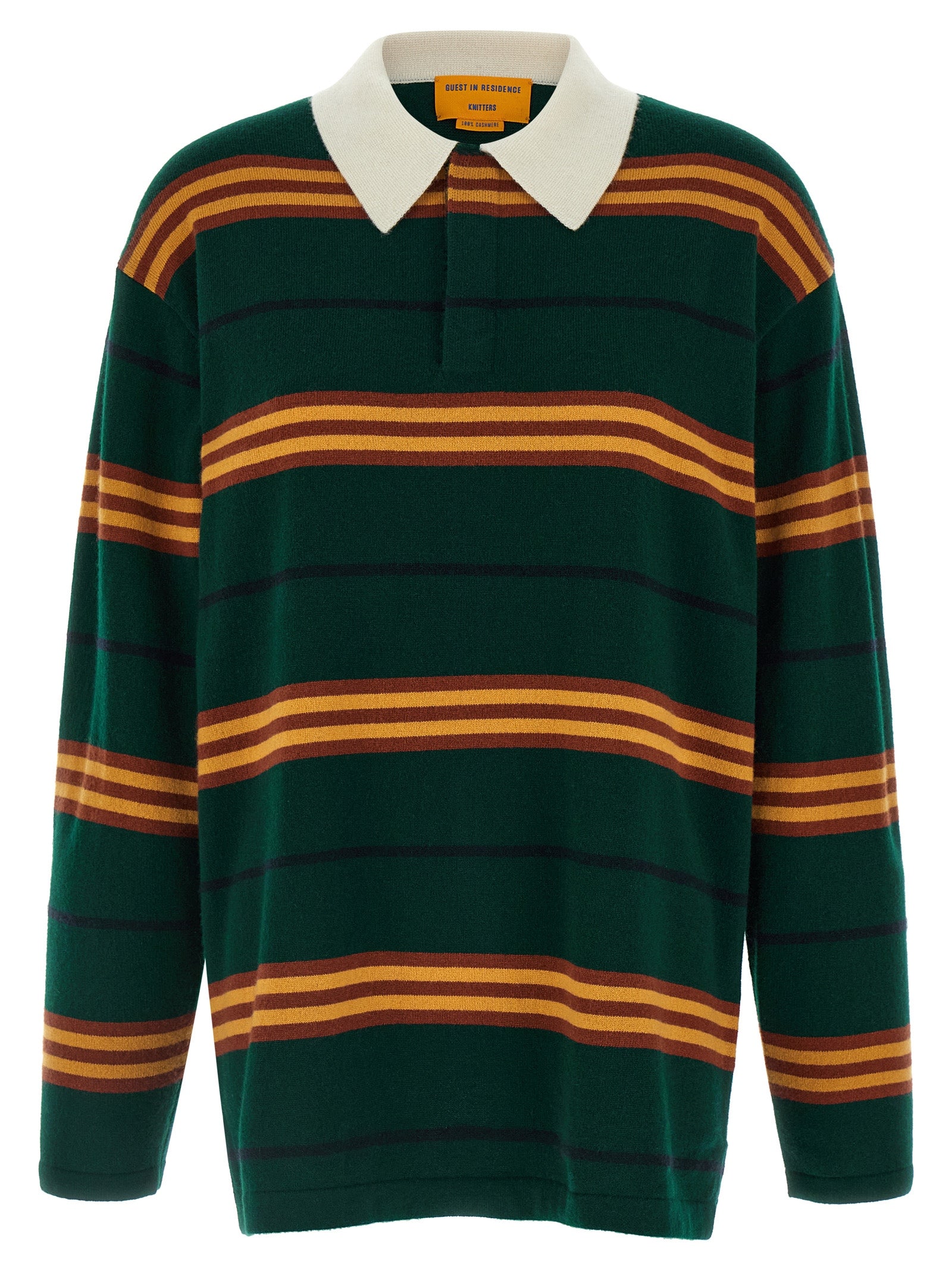 Guest in Residence Bicolor Cashmere Polo Women's Shirt