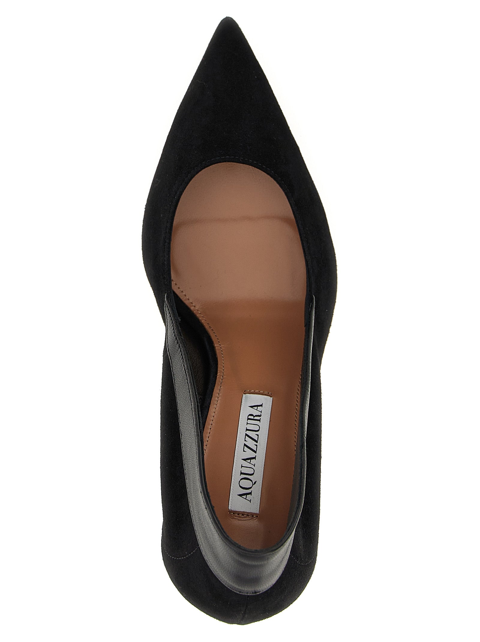 Aquazzura Black Goatskin High Heel Women's Pumps