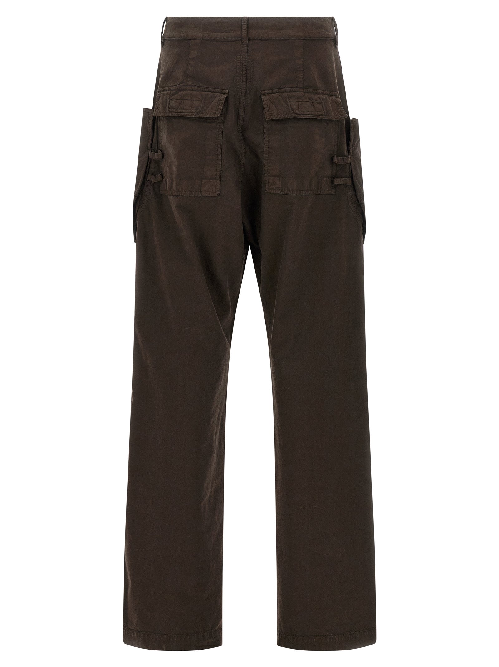 DRKSHDW Brown Cotton Cargo Men's Pants