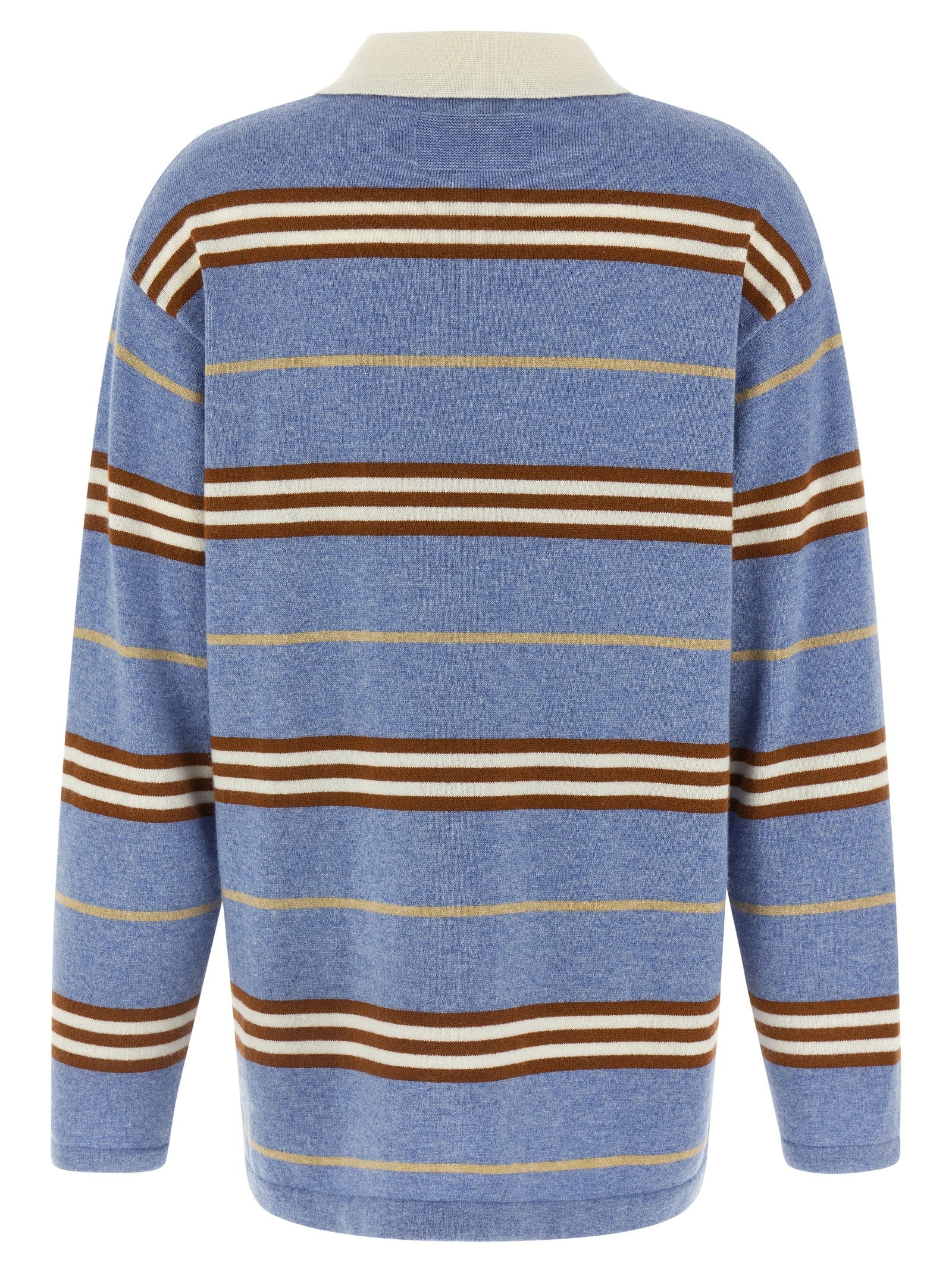 Guest in Residence Blue Cashmere Polo Women's Shirt