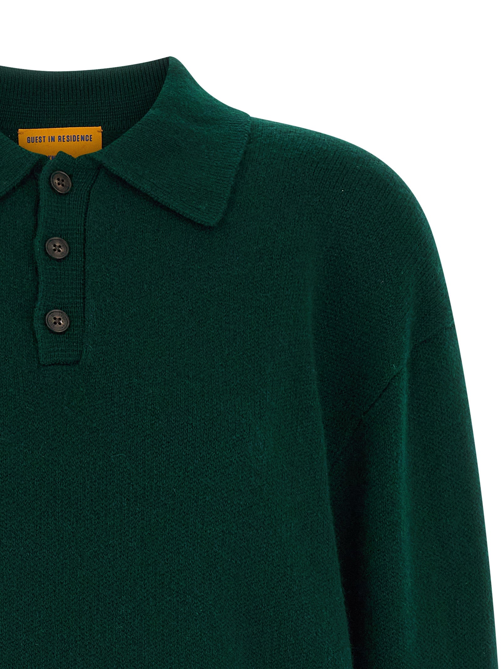 Guest in Residence Bicolor Cashmere Polo Women's Shirt