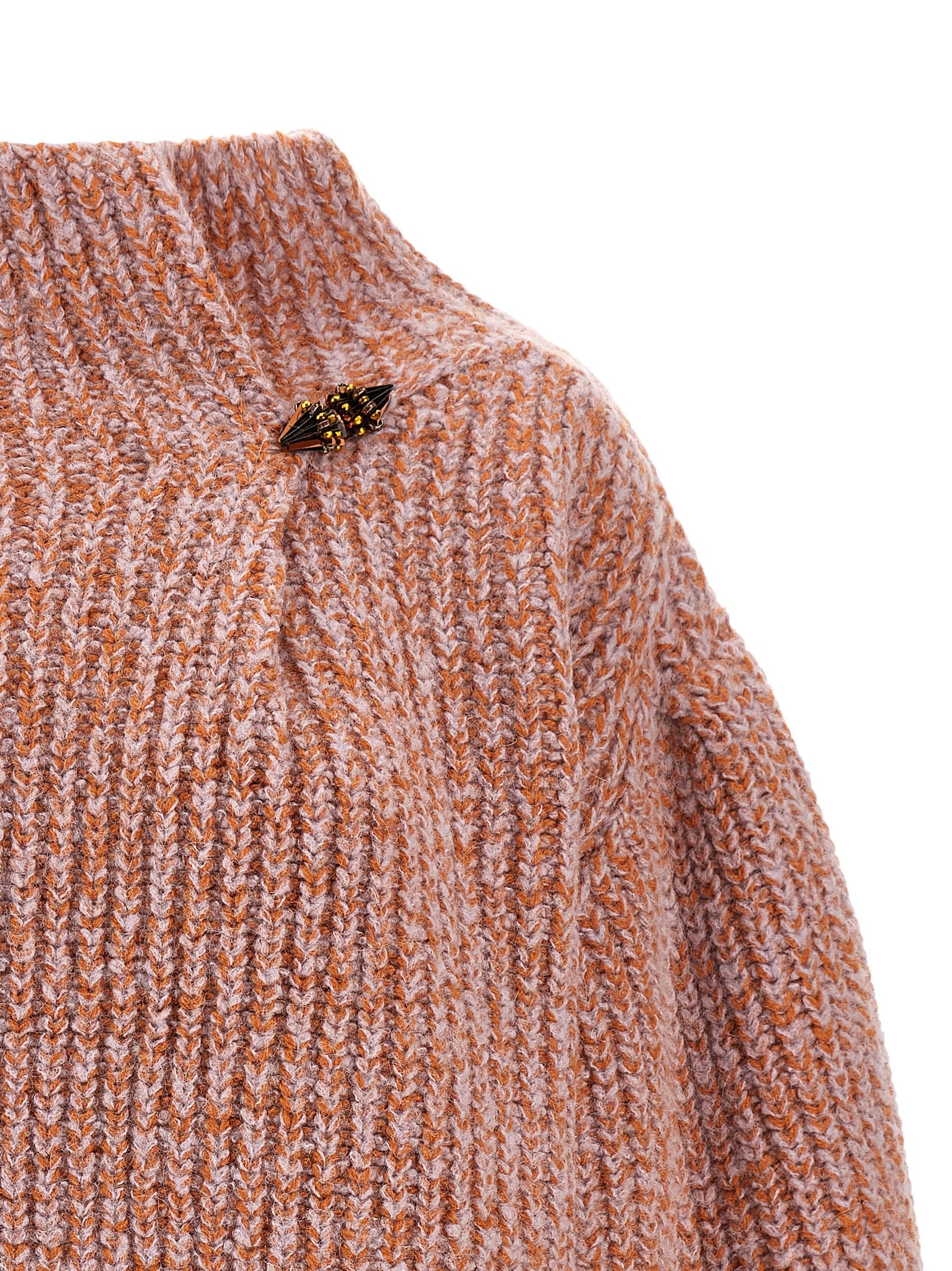 Dries Van Noten Multicolor Wool Women's Cardigan