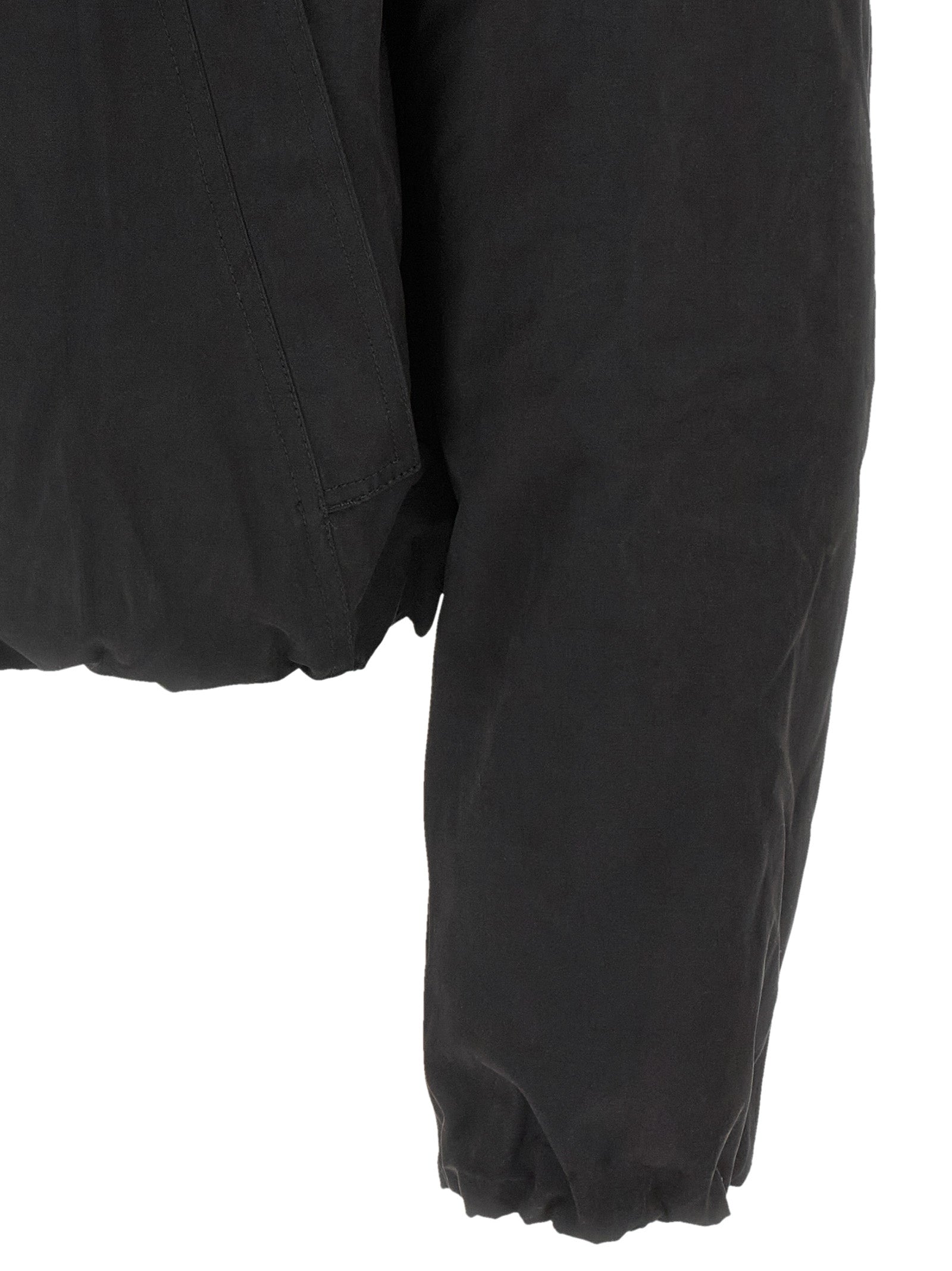 Thom Krom Black Polyester Shell Men's Jacket