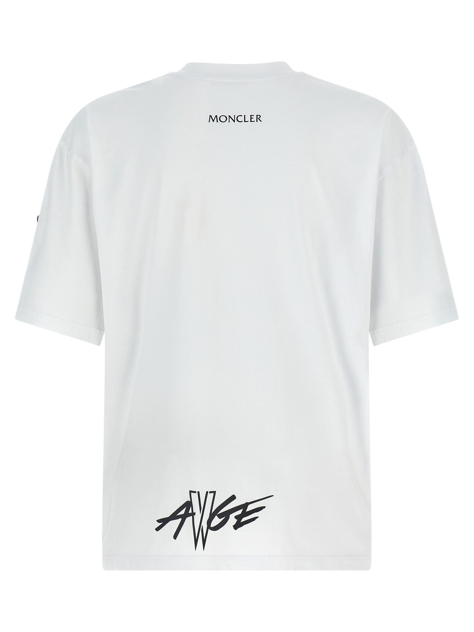 MONCLER GENIUS Black Cotton Men's T-Shirt
