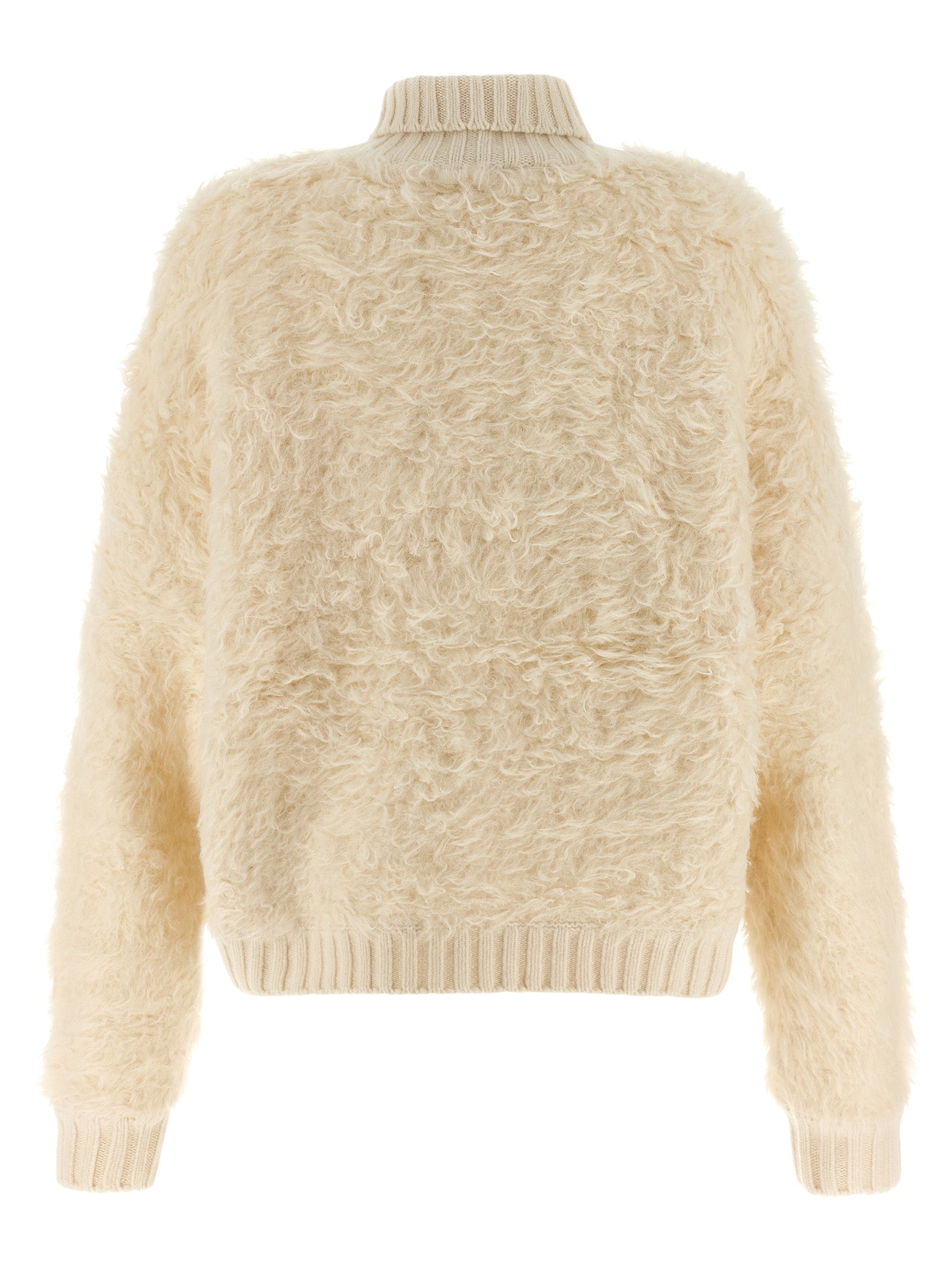 GOLDBERGH White Wool Women's Cardigan