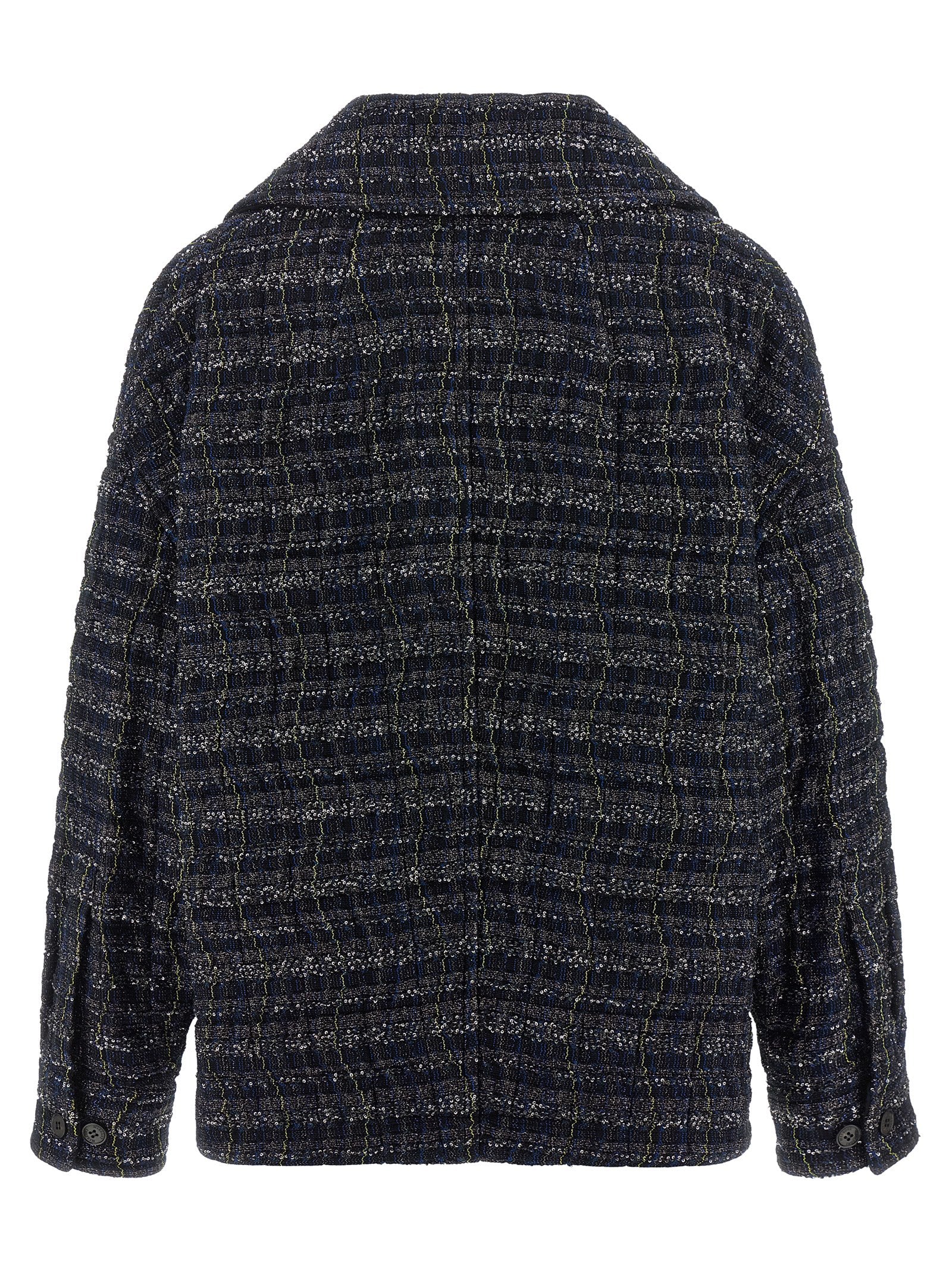 Missoni Blue Viscose Women's Coat