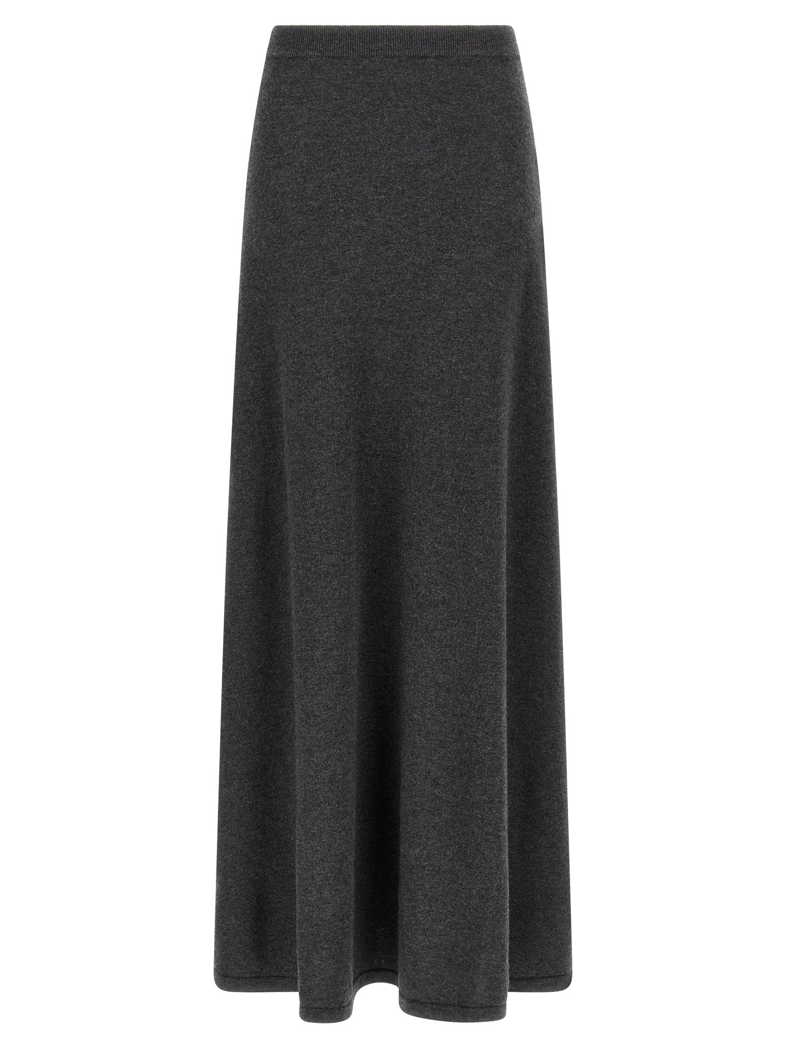 Balenciaga Gray Wool Mini Women's Skirt