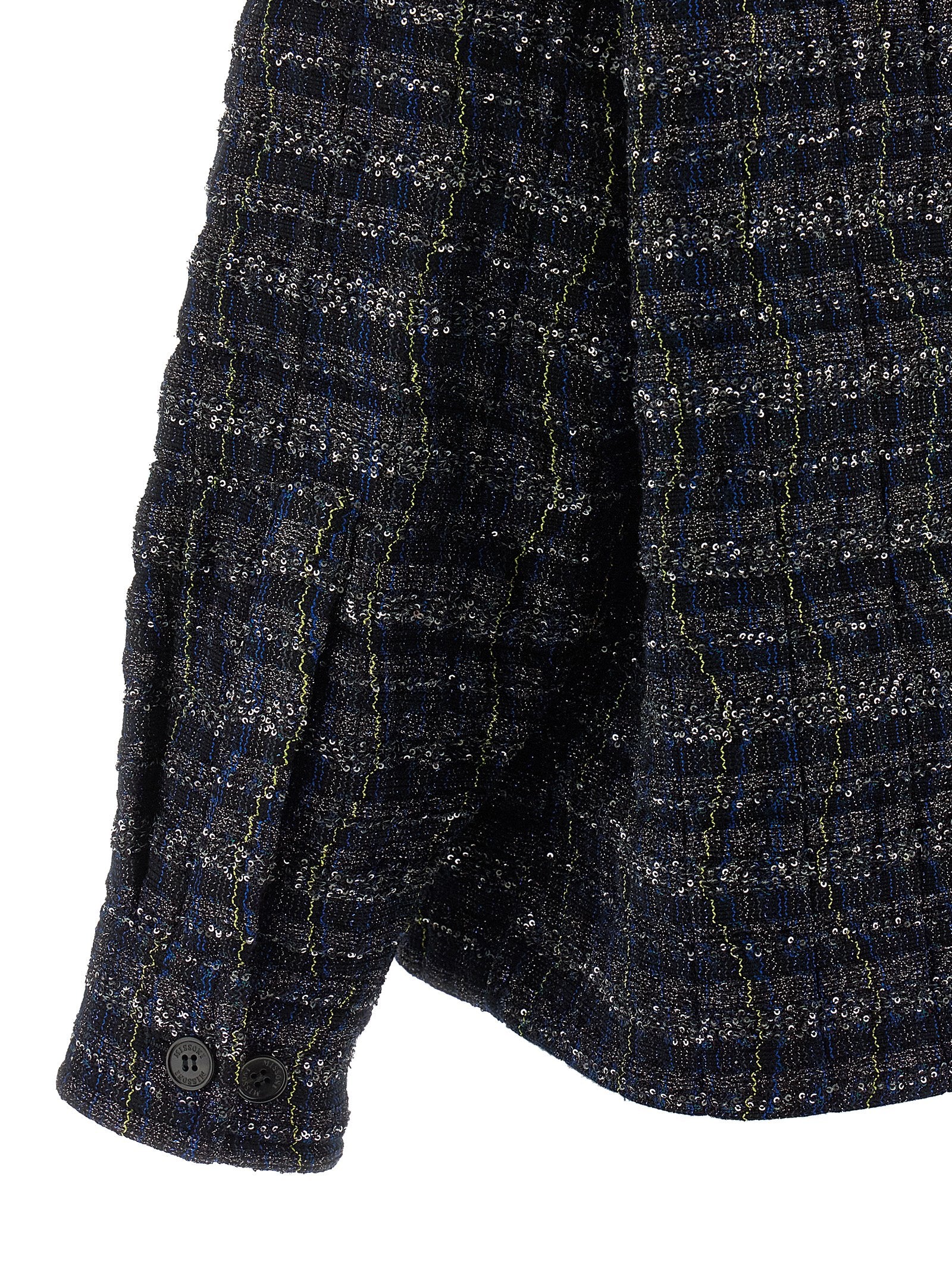 Missoni Blue Viscose Women's Coat