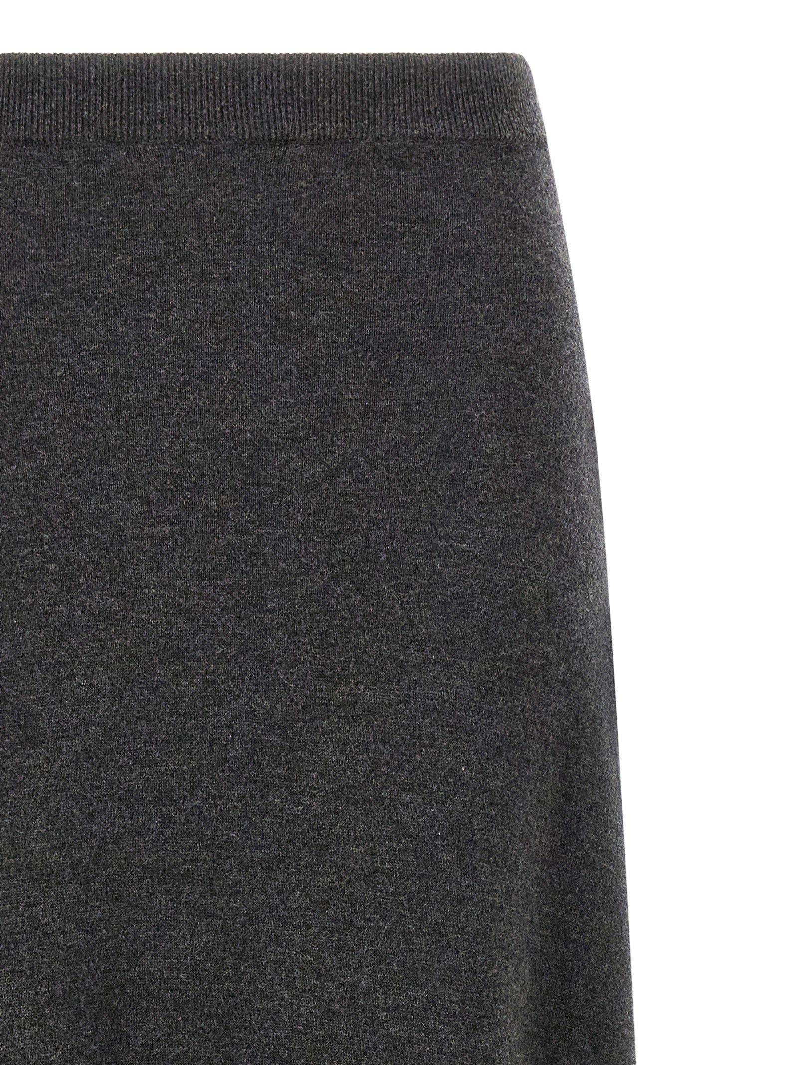 Balenciaga Gray Wool Mini Women's Skirt