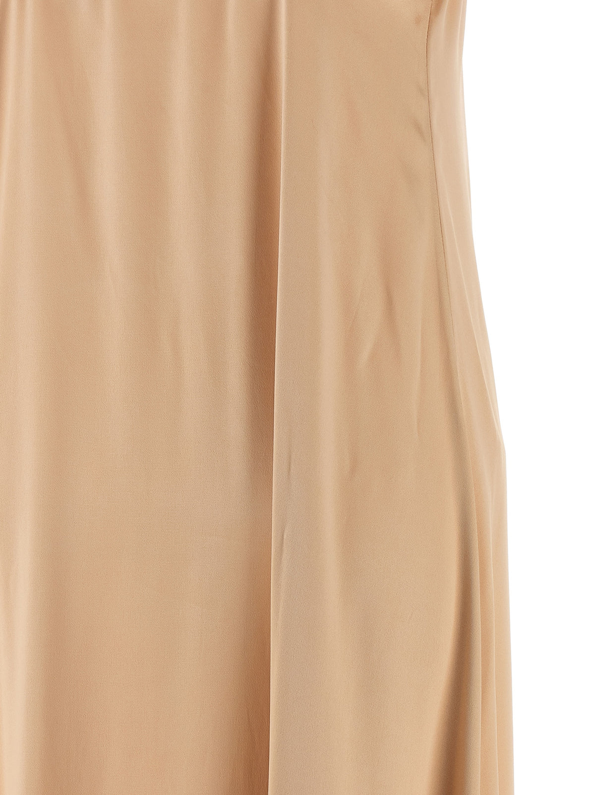Ferragamo Beige Viscose Long Women's Dress