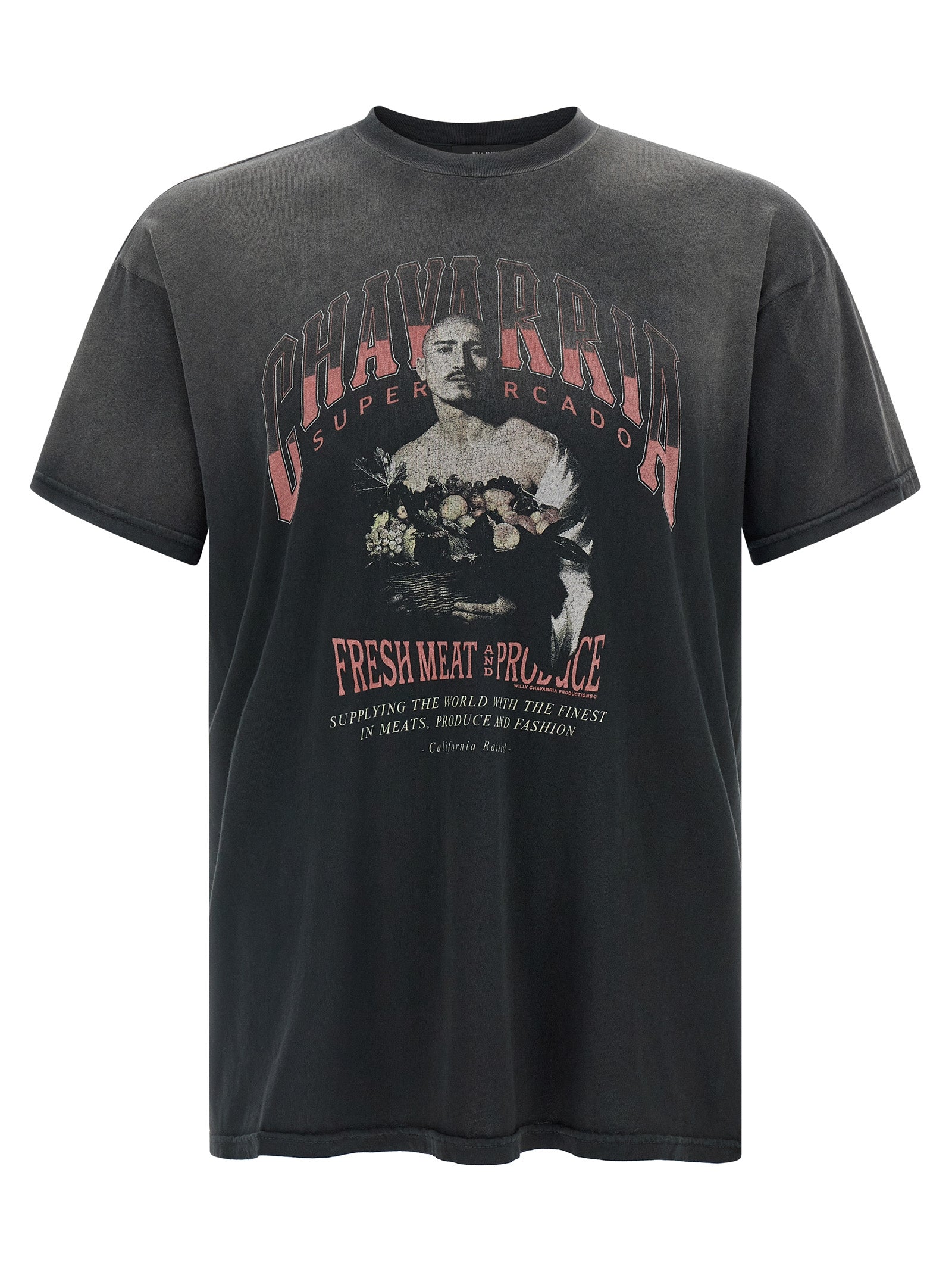 WILLY CHAVARRIA Black Cotton Men's T-Shirt