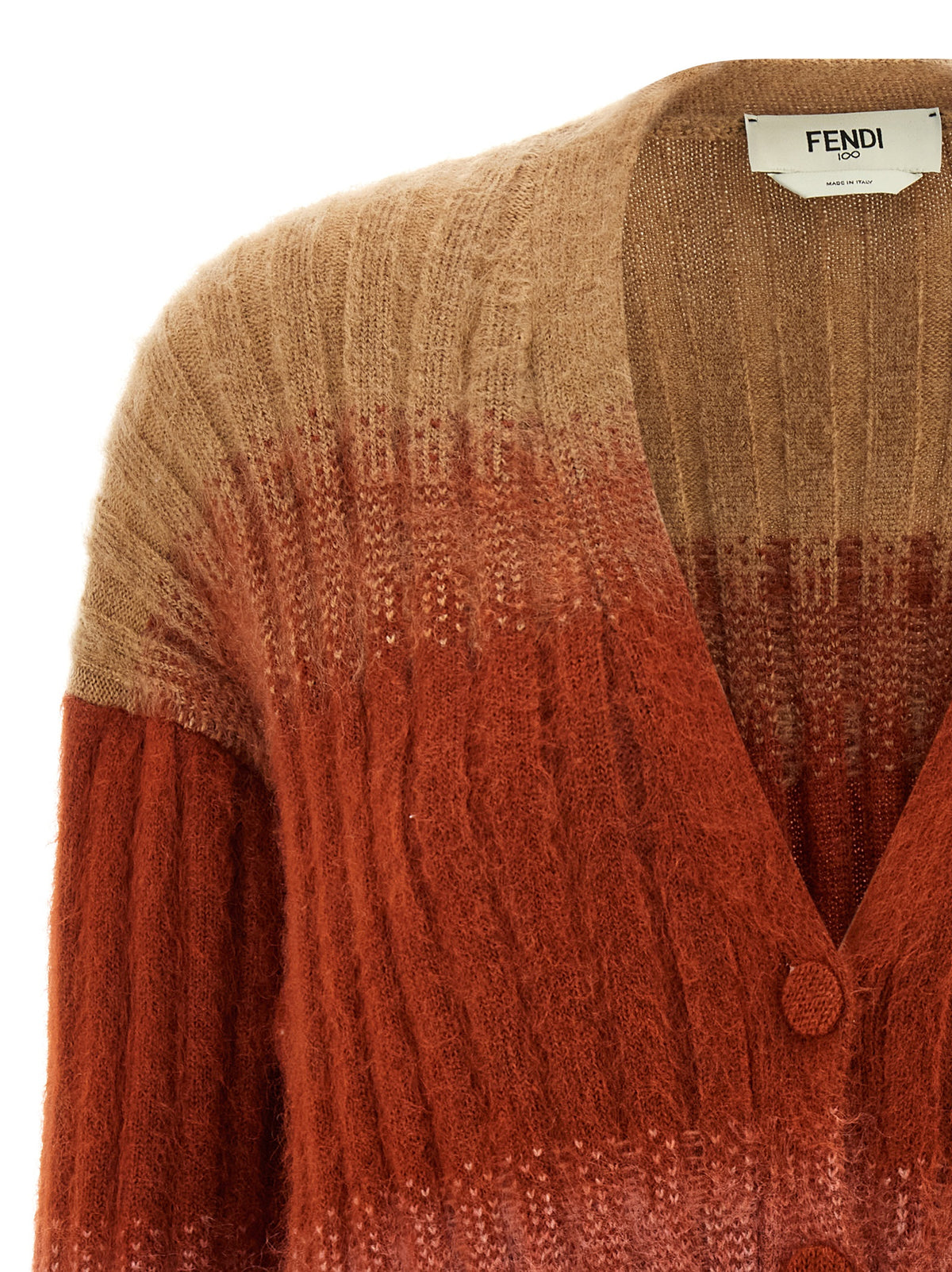 Fendi Multicolor Wool Women's Cardigan