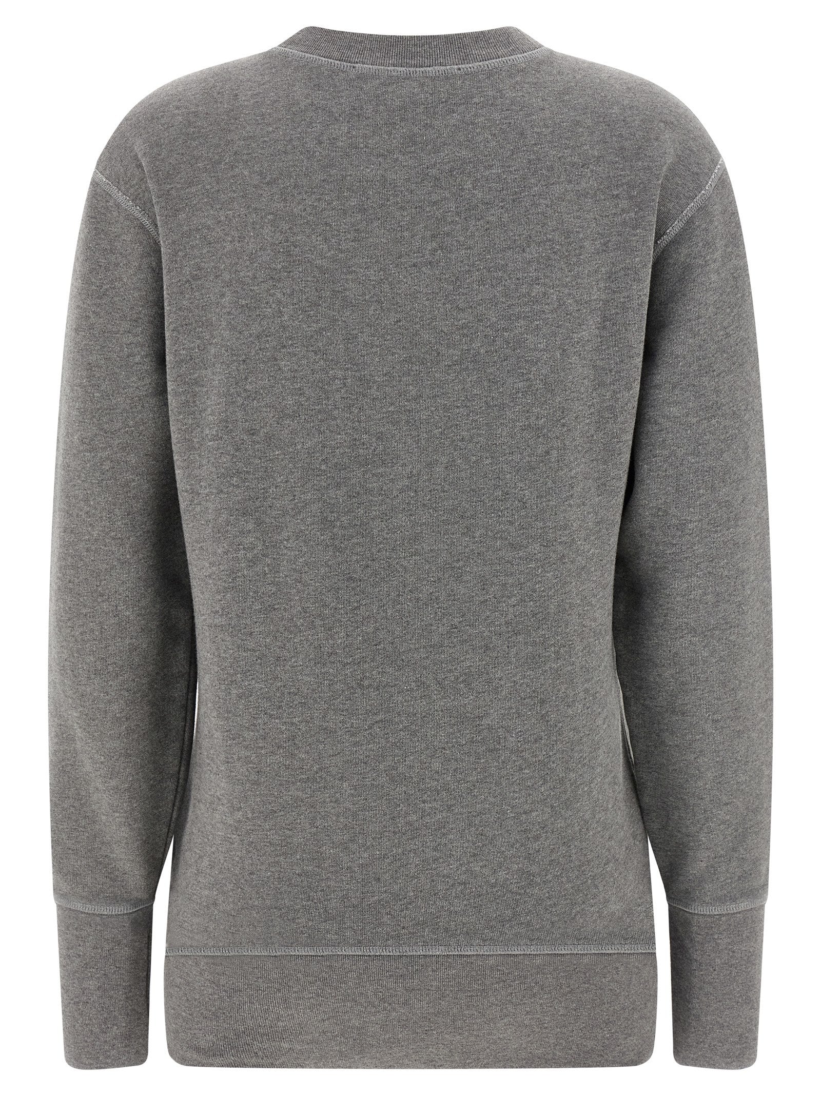 A.P.C. Gray Cotton Women's Sweatshirt