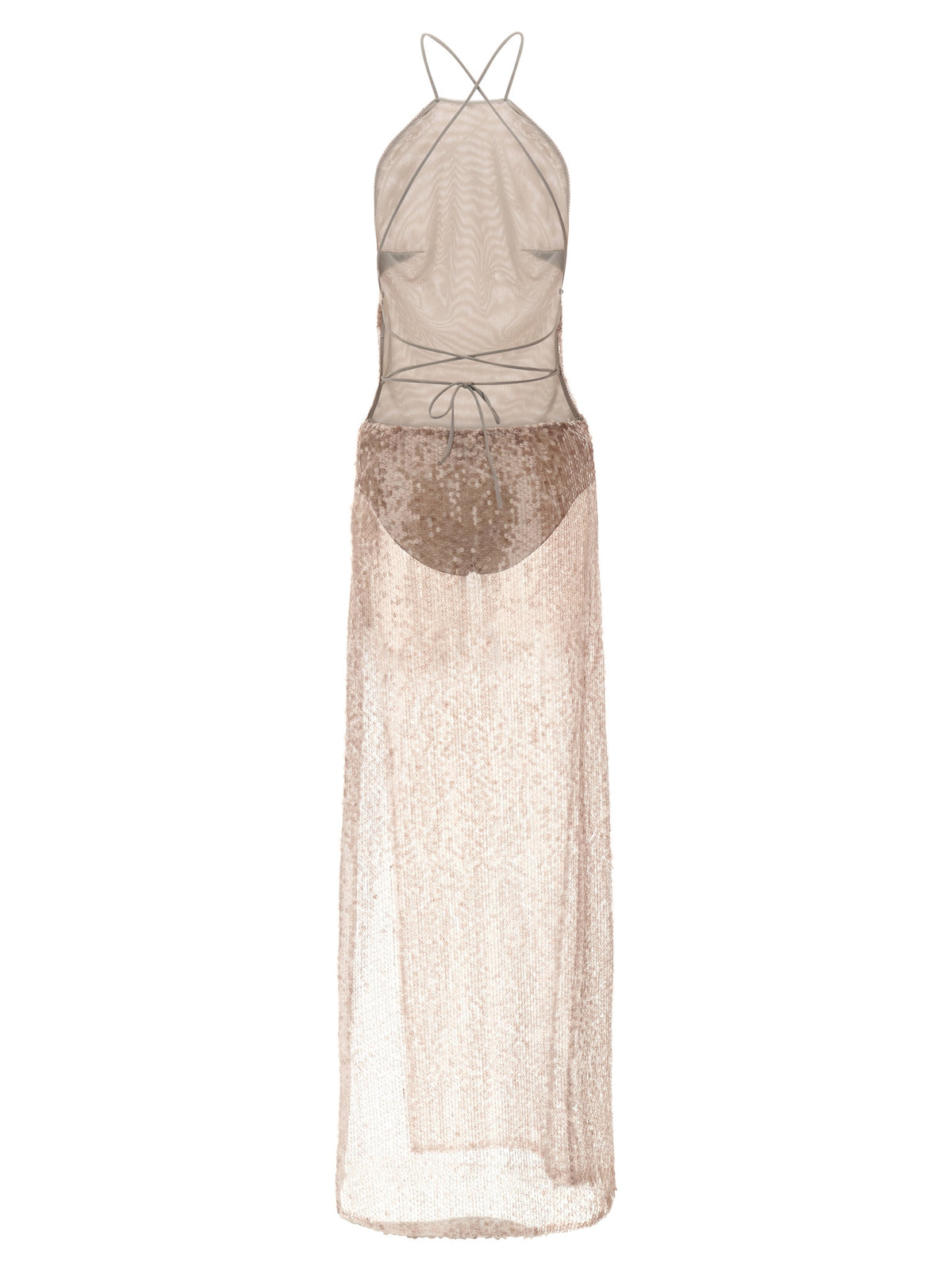 The Andamane Multicolor Polyester Long Women's Dress