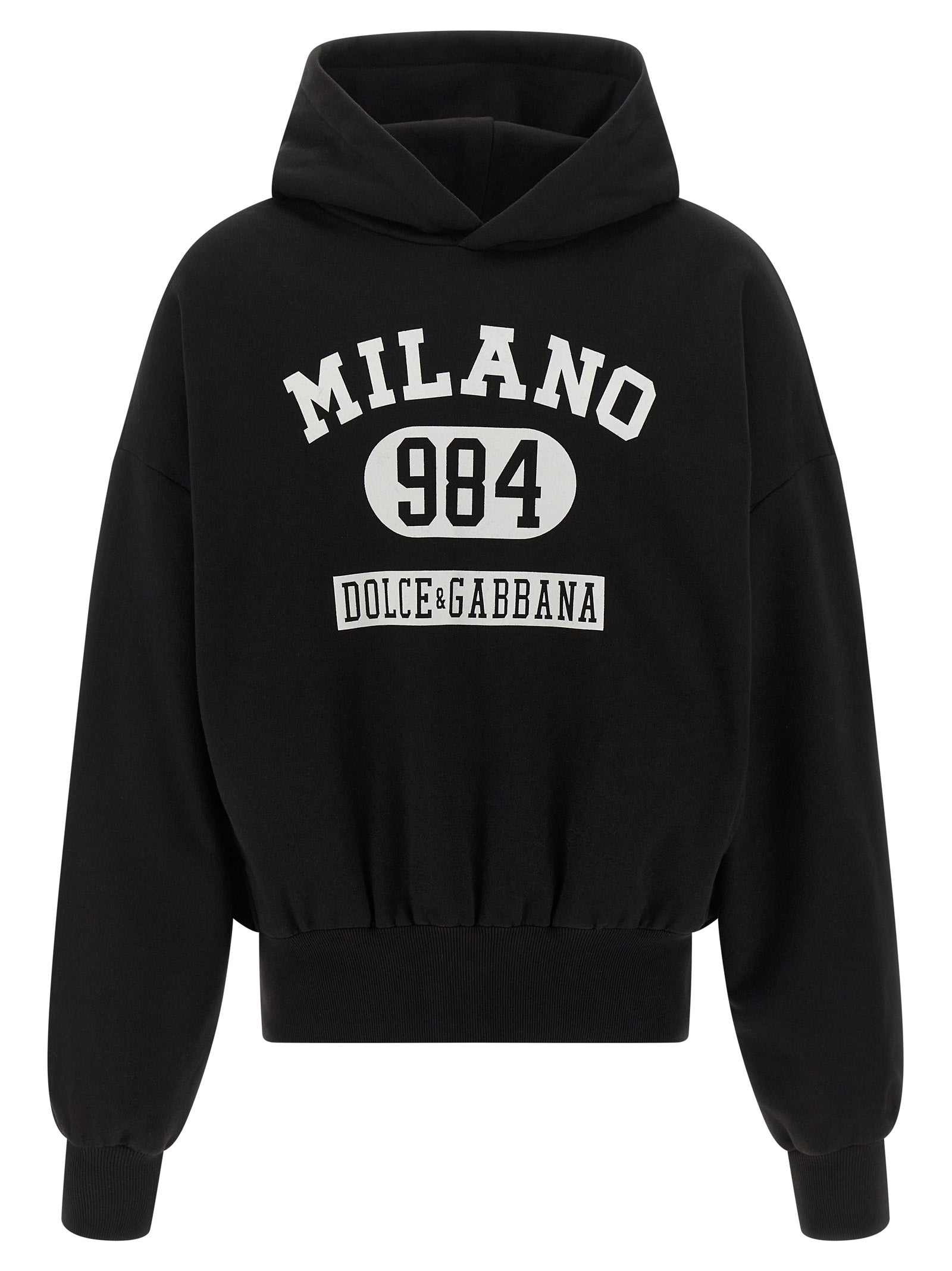 Dolce & Gabbana Bicolor Cotton Men's Sweatshirt