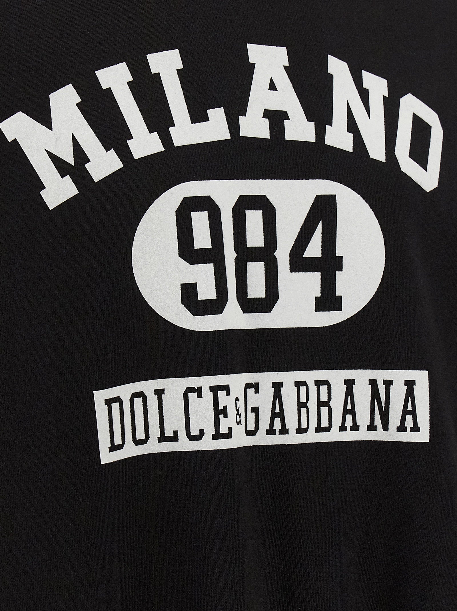 Dolce & Gabbana Bicolor Cotton Men's Sweatshirt