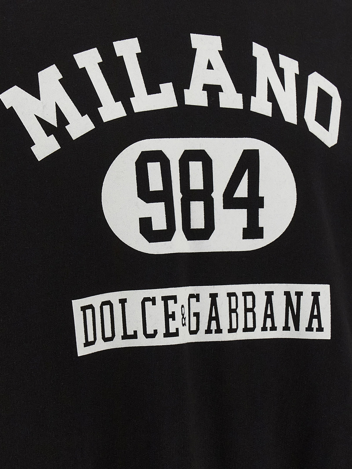 Dolce & Gabbana Bicolor Cotton Men's Sweatshirt