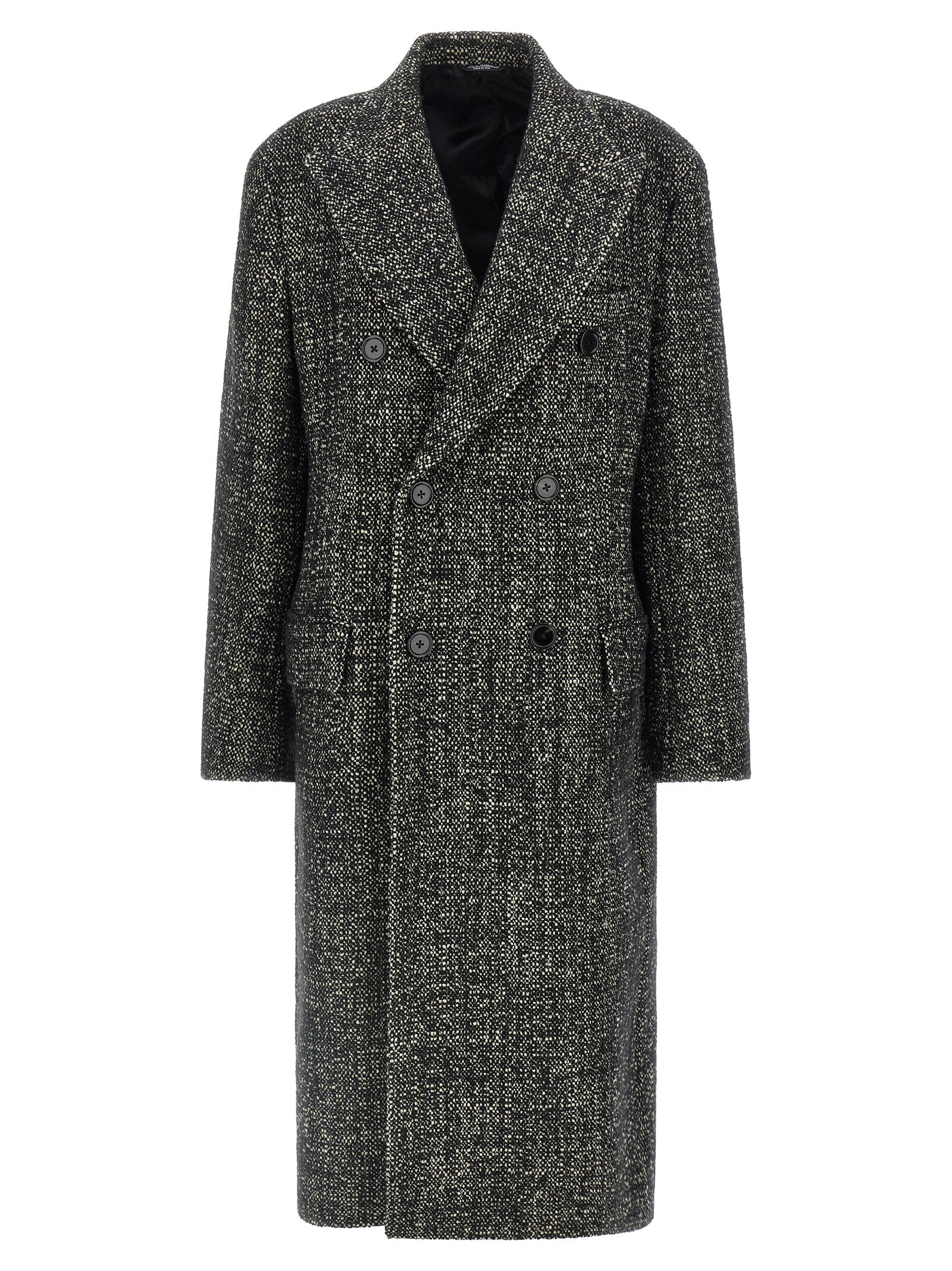 Dolce & Gabbana Bicolor Polyamide Men's Coat