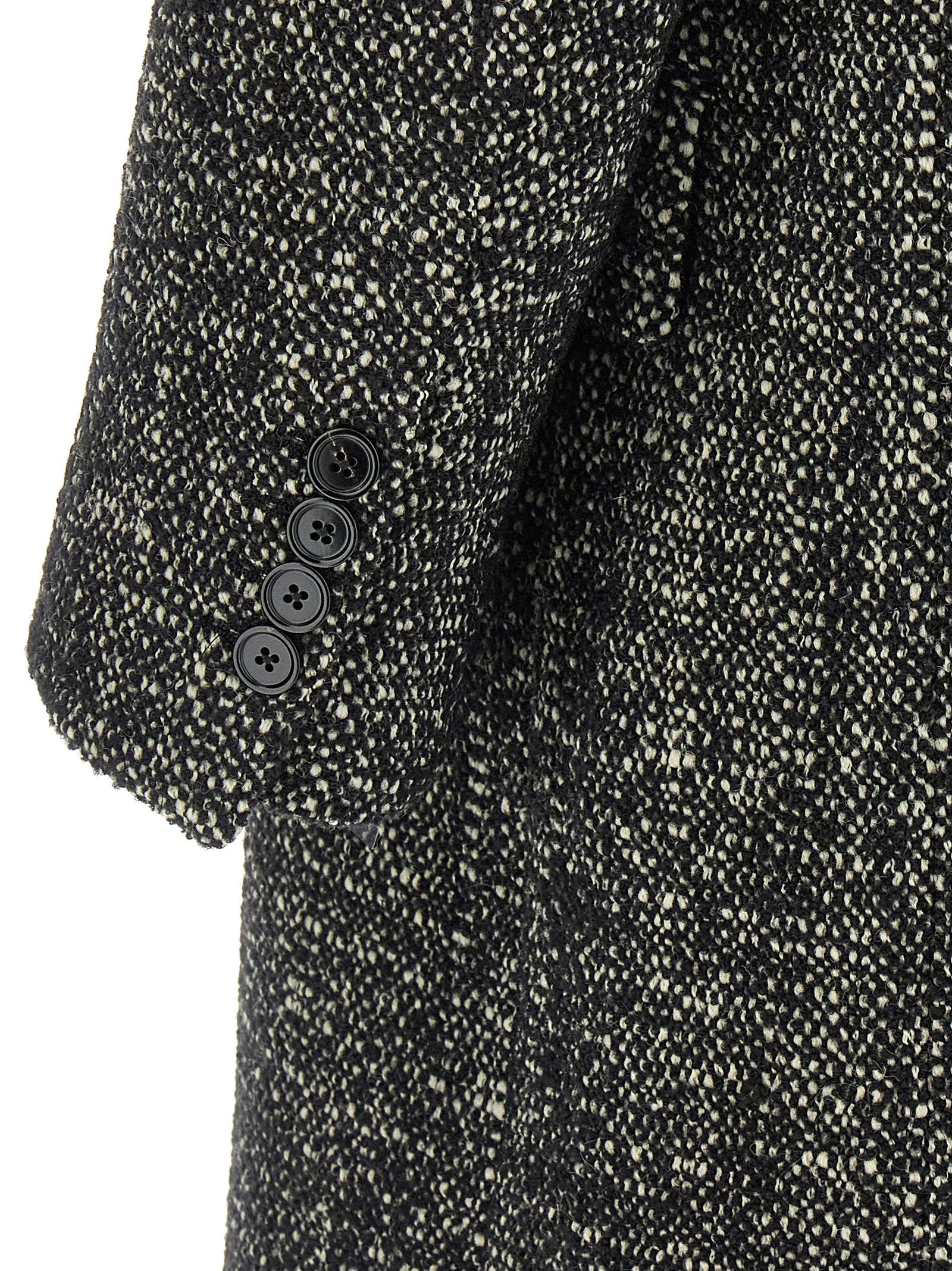 Dolce & Gabbana Bicolor Polyamide Men's Coat