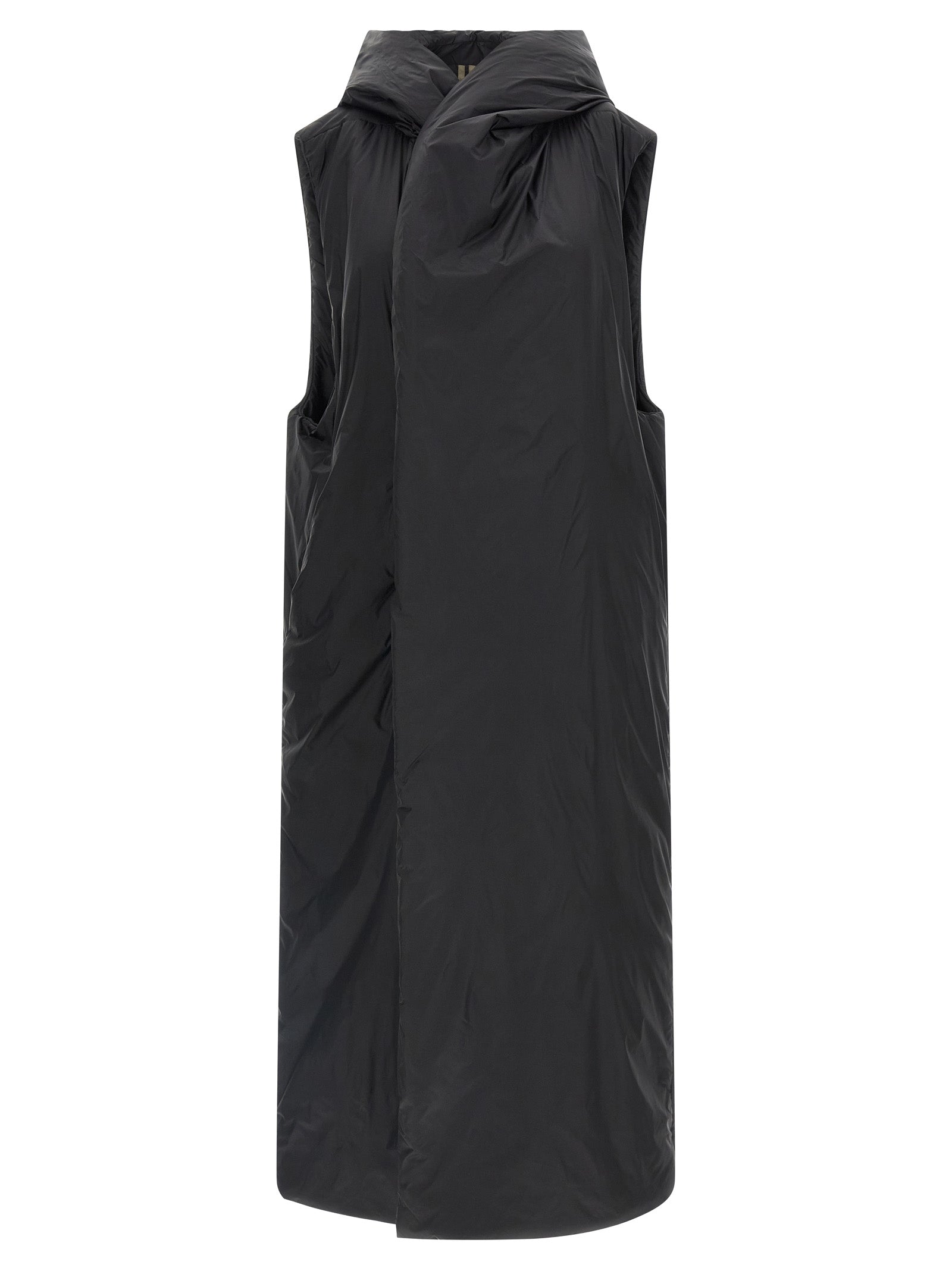DRKSHDW Black Nylon Sleeveless Women's Jacket