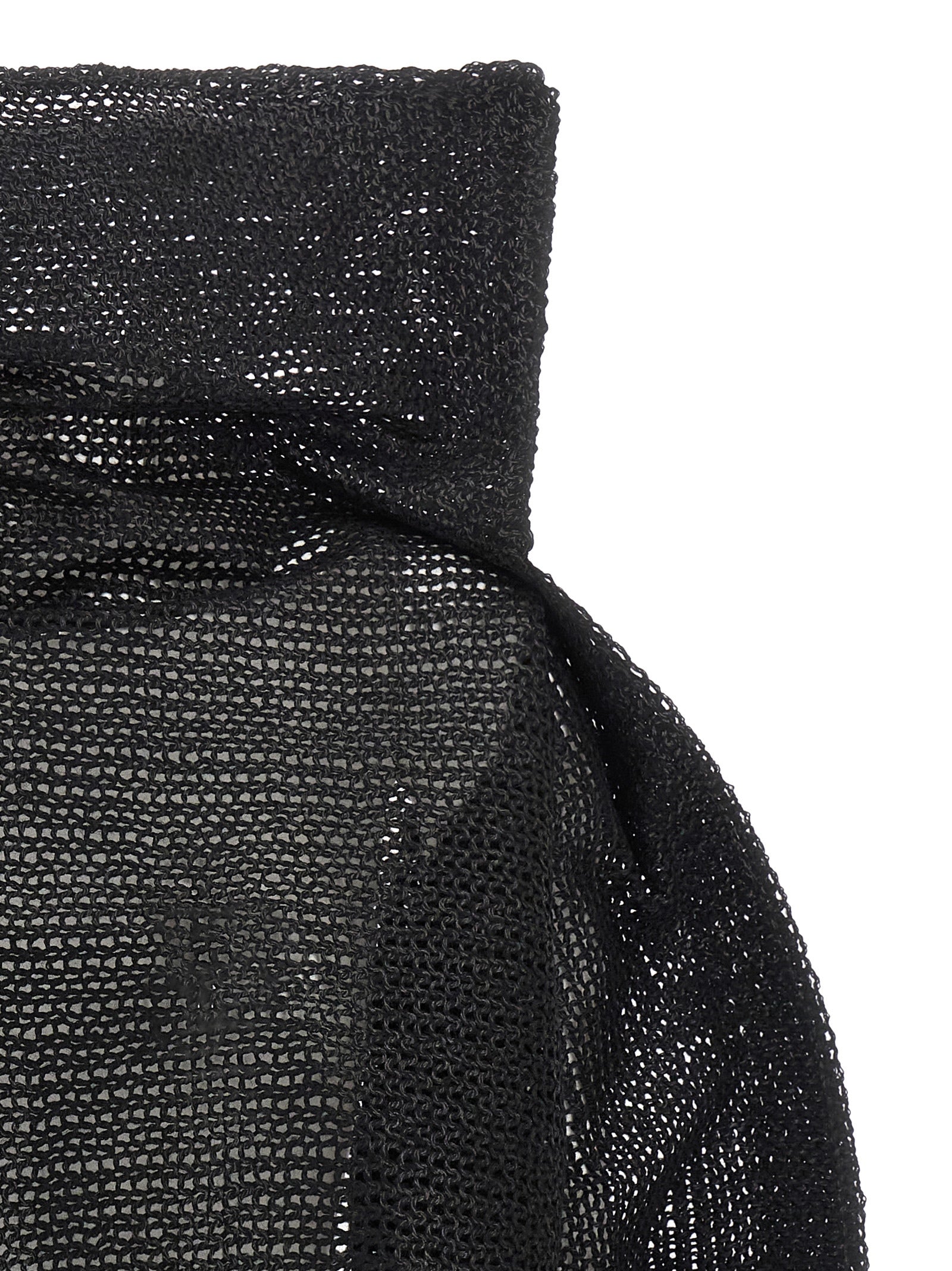 Issey Miyake Black Wool Women's Sweatshirt