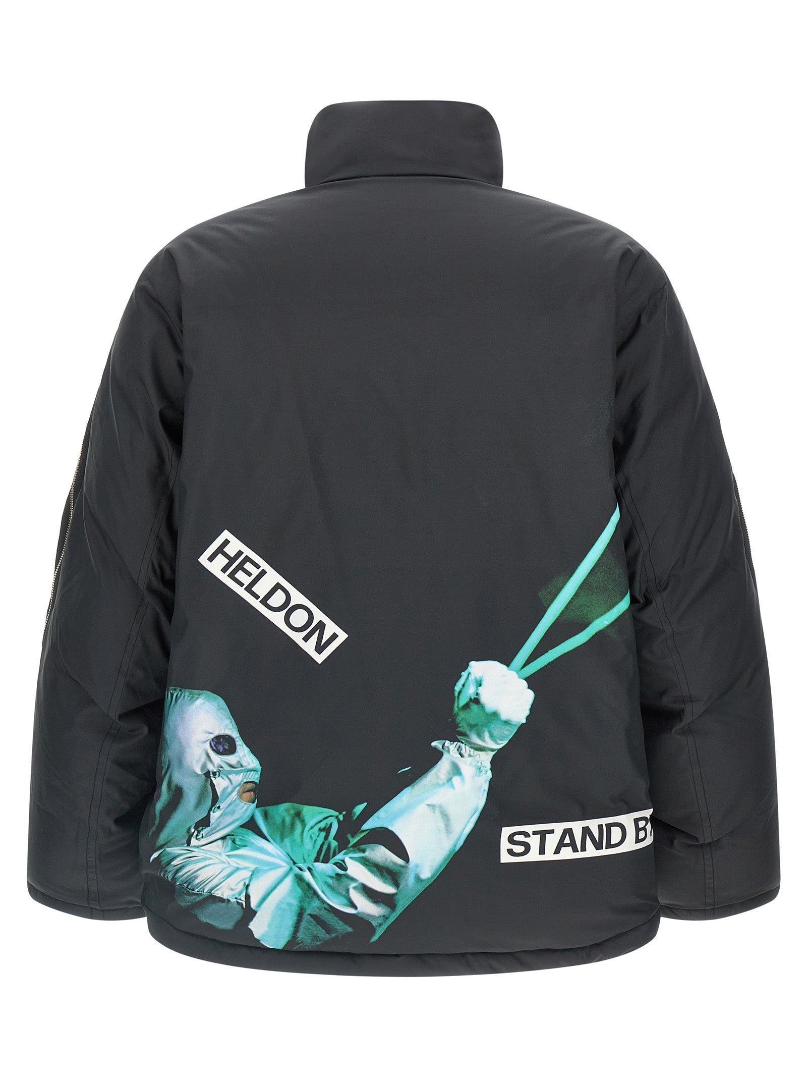 Undercover Black Polyester Shell Men's Jacket