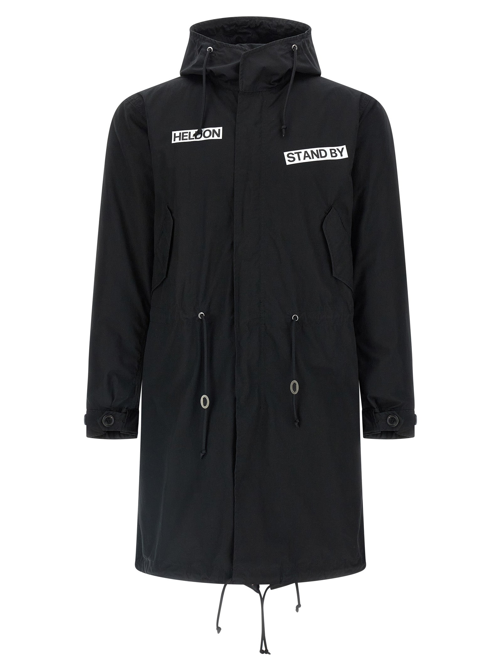 Undercover Black Cotton Men's Parka