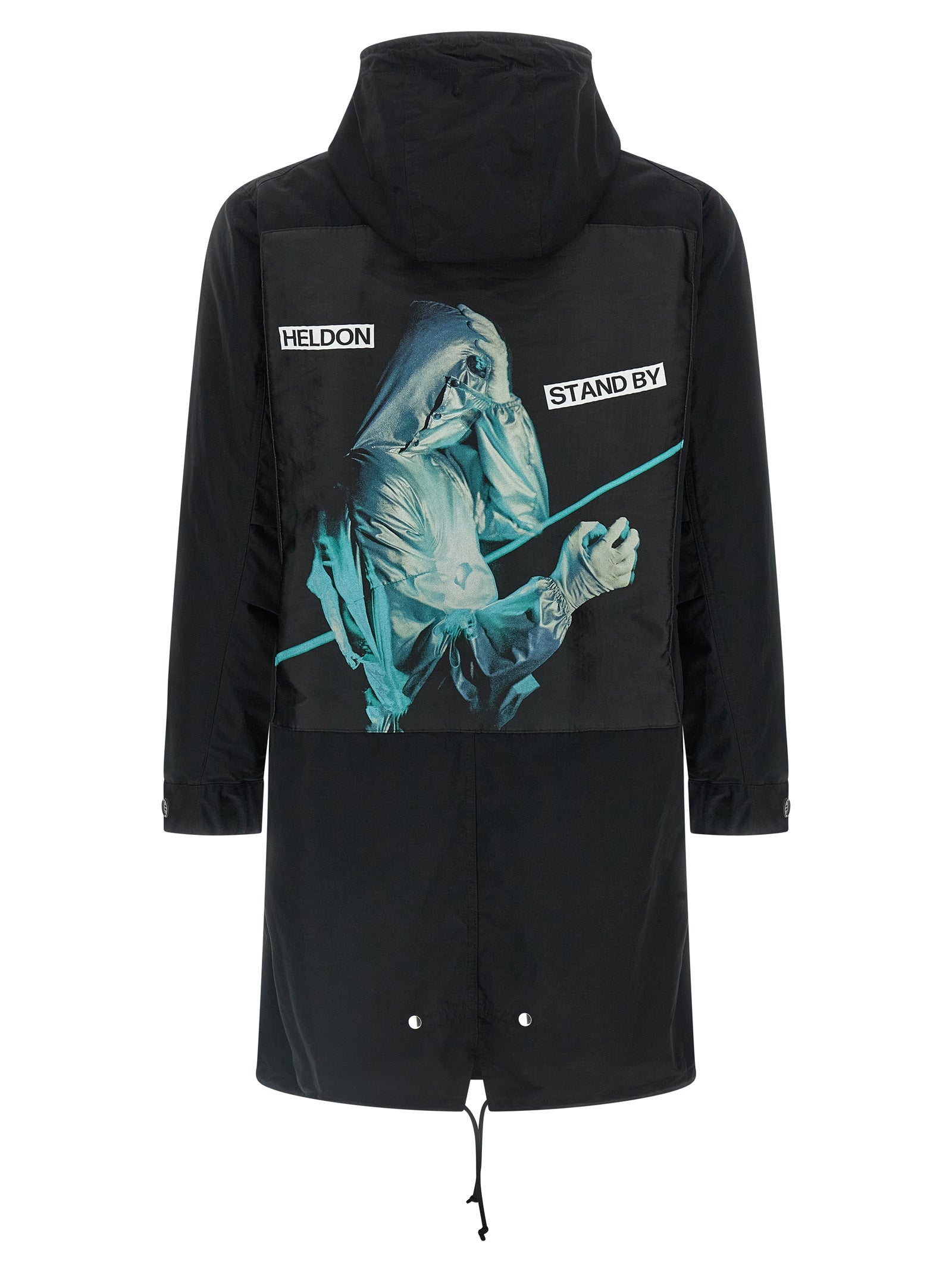 Undercover Black Cotton Men's Parka