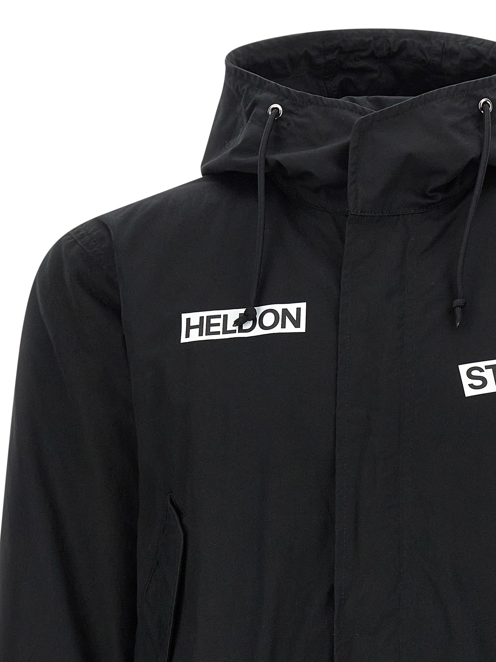 Undercover Black Cotton Men's Parka