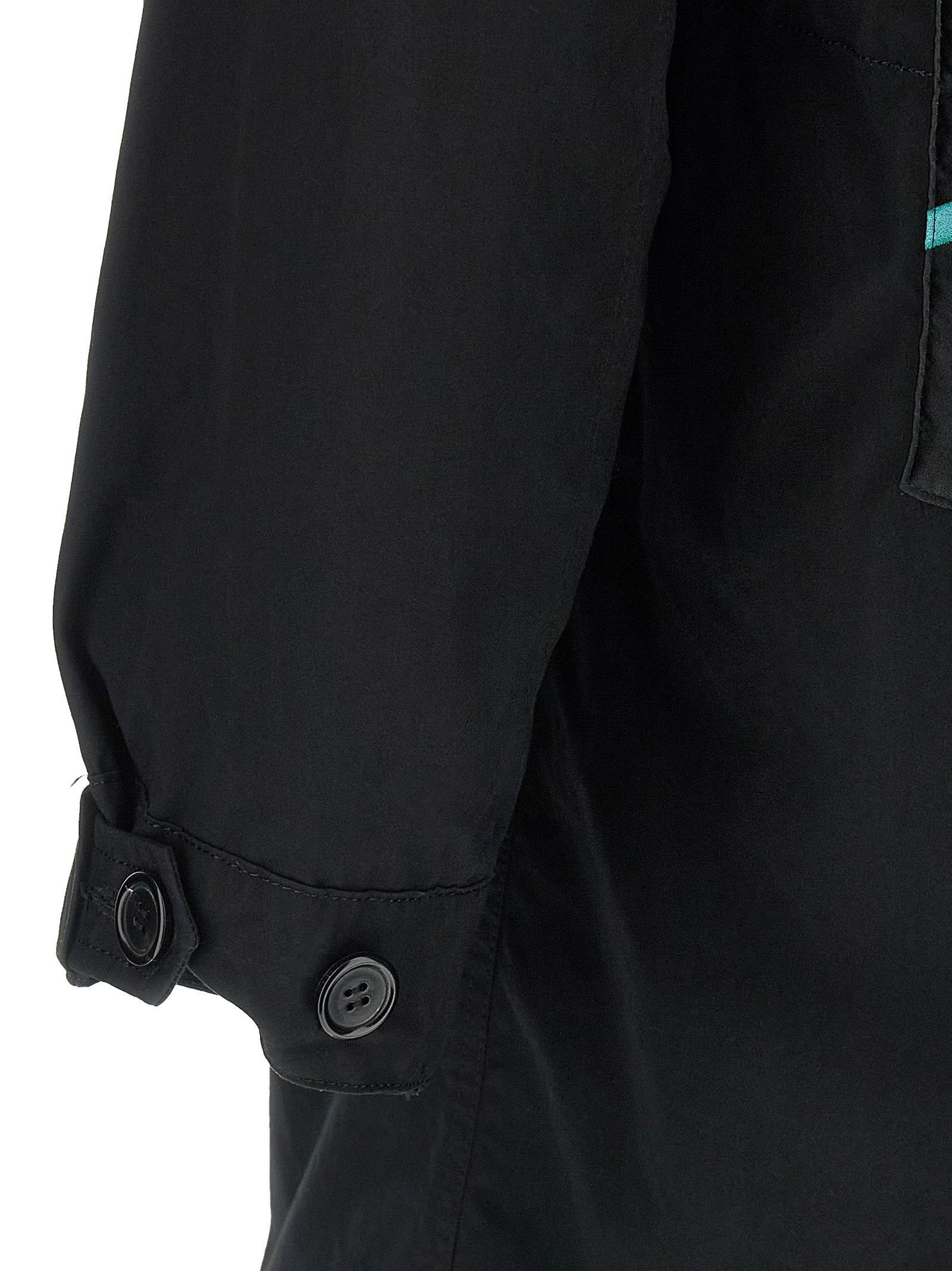 Undercover Black Cotton Men's Parka
