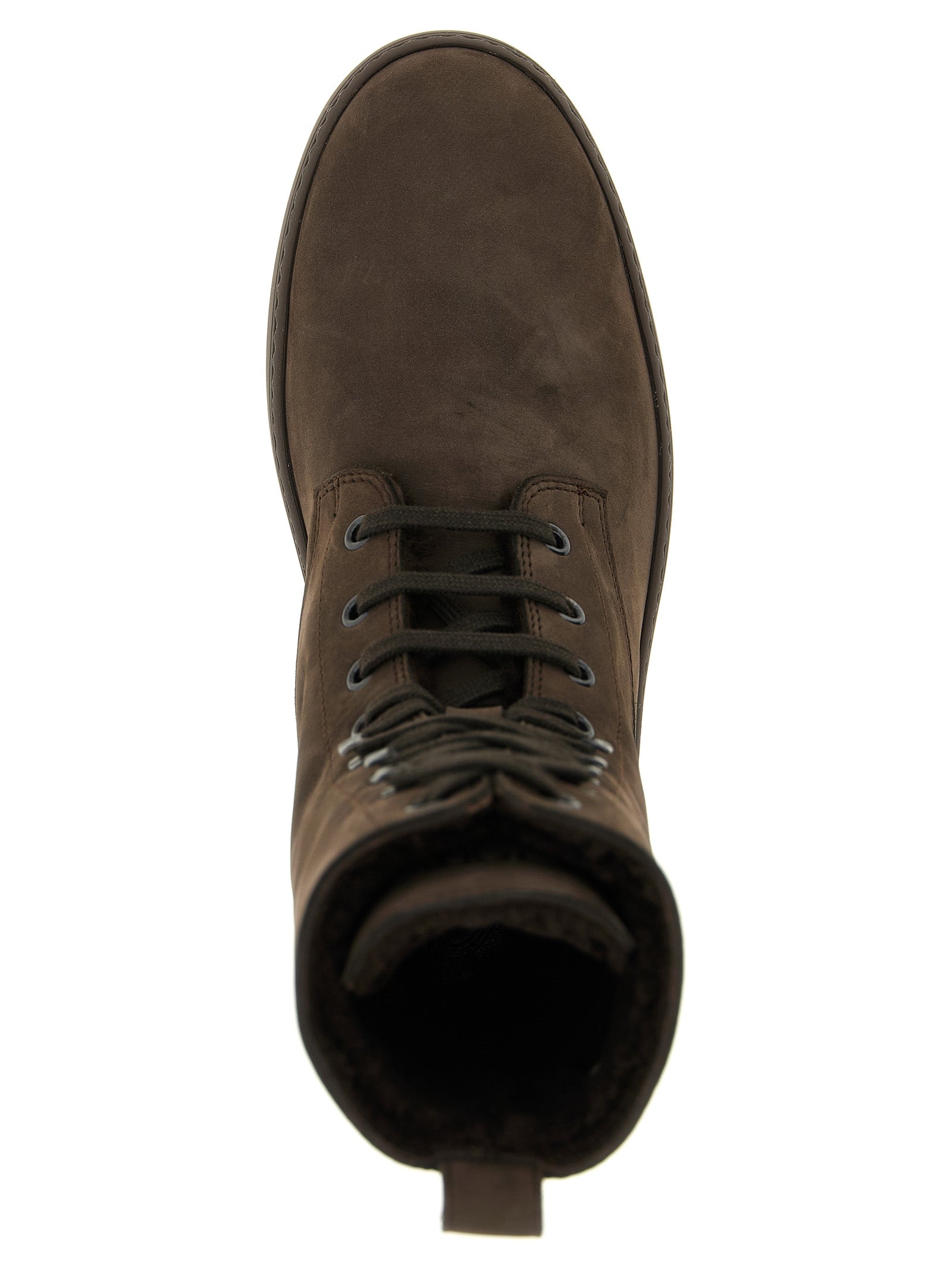 Tod's Brown Calfskin Ankle Women's Boots