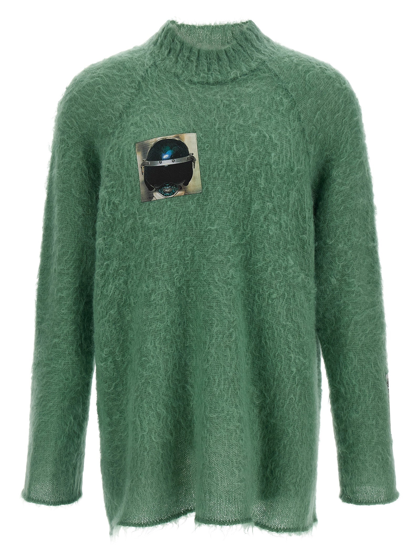 Undercover Bicolor Wool Men's Cardigan