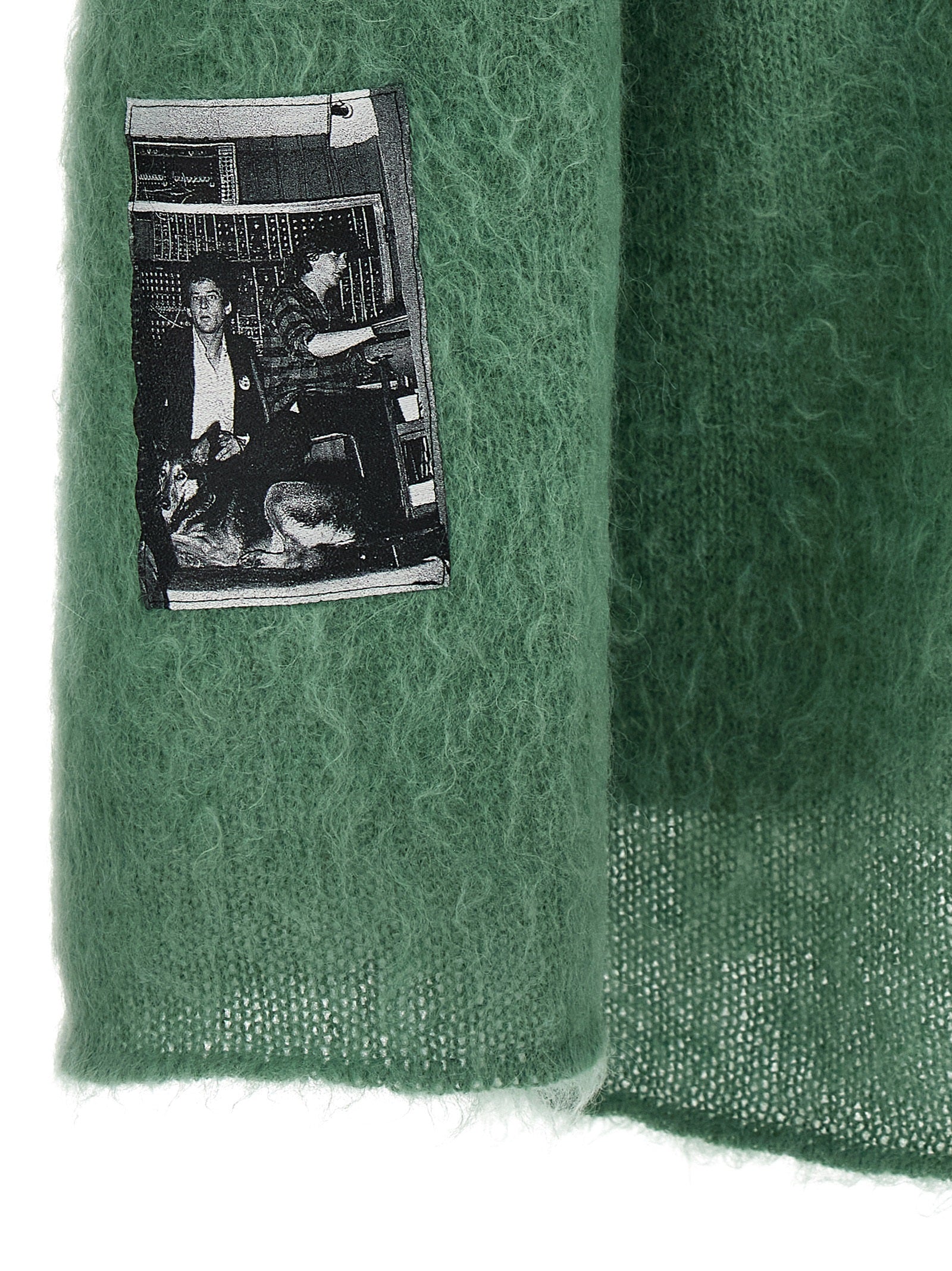 Undercover Bicolor Wool Men's Cardigan