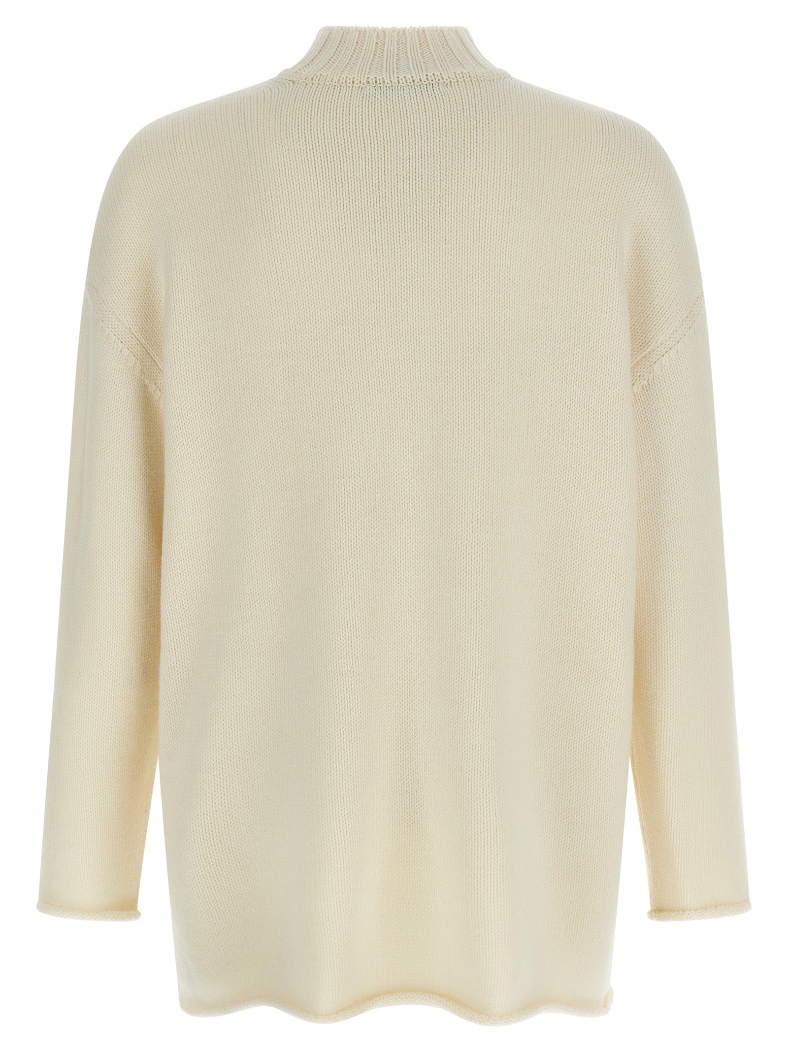 Undercover White Wool Men's Cardigan