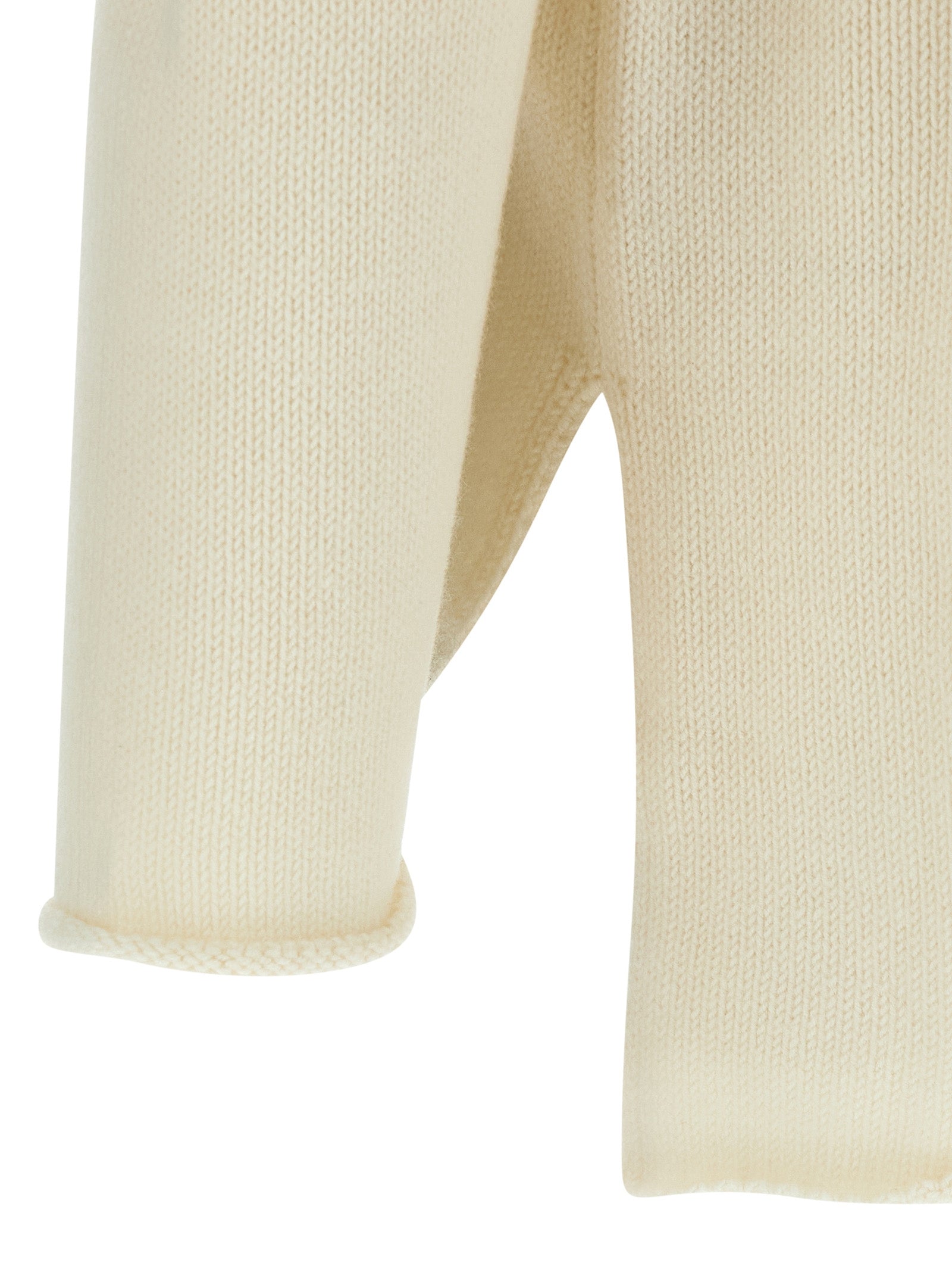 Undercover White Wool Men's Cardigan