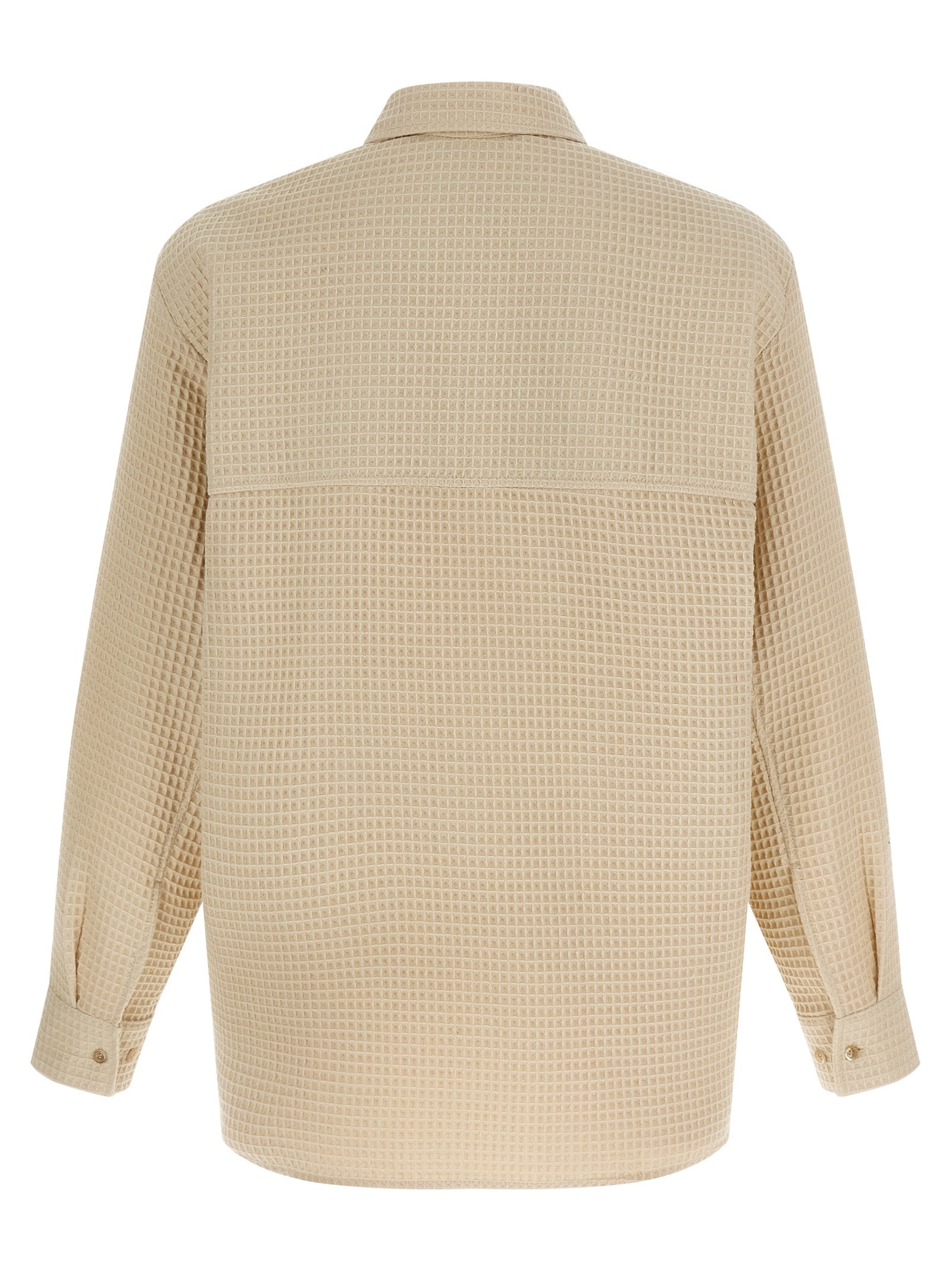 SÉFR Beige Cotton Men's Blouse