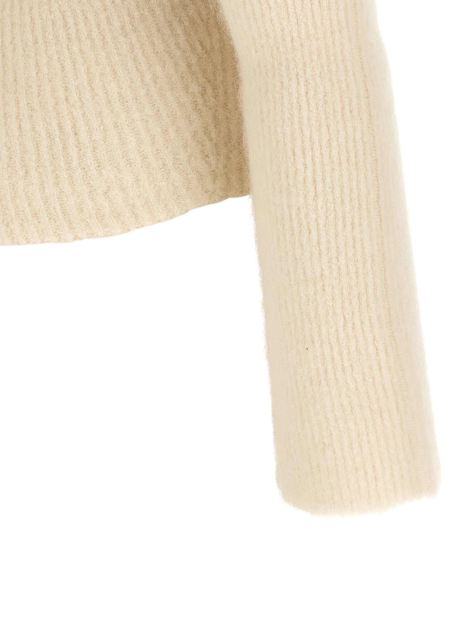 Rick Owens White Wool Women's Cardigan