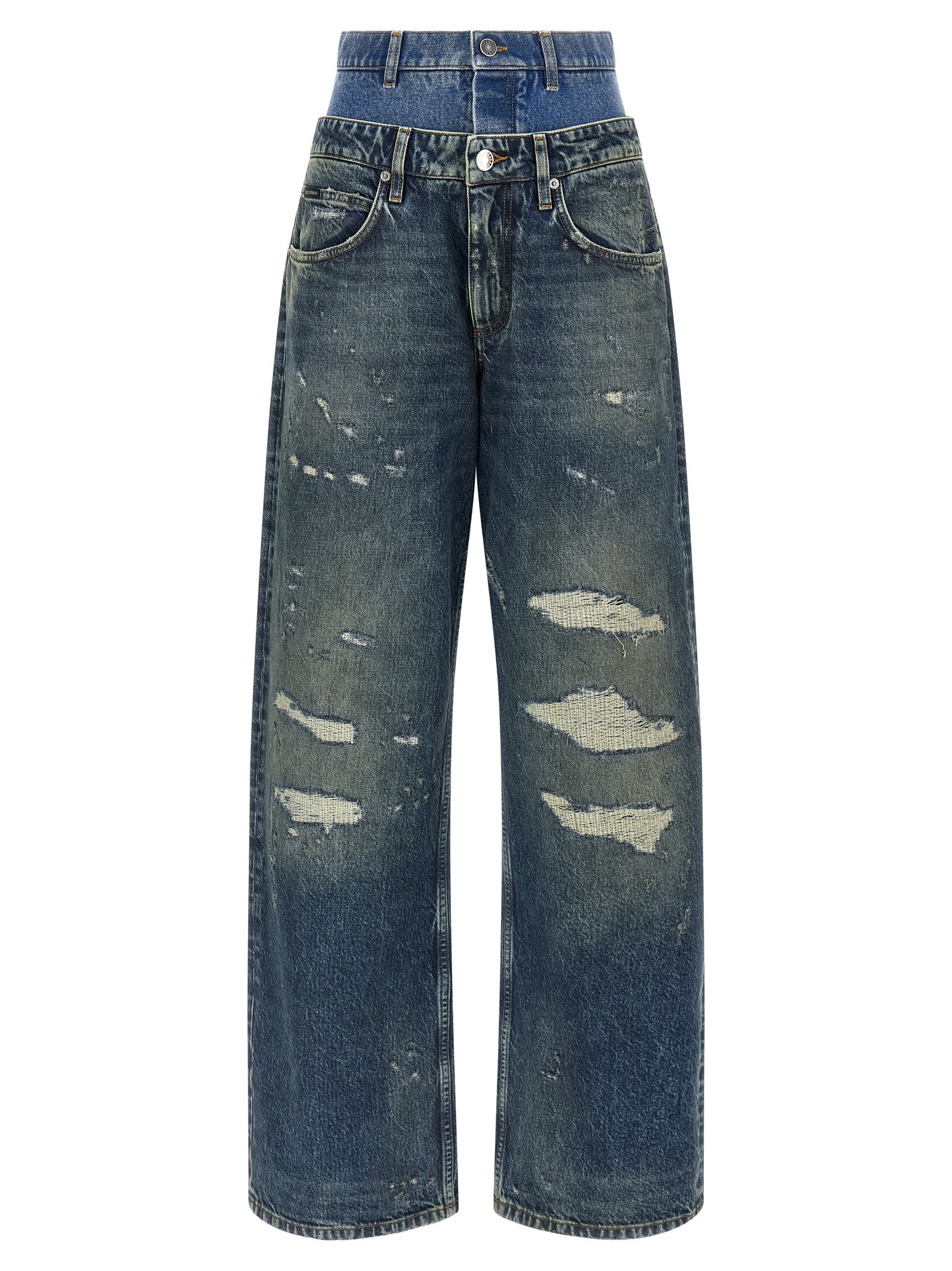 Dolce & Gabbana Blue Cotton Jeans Women's Denim