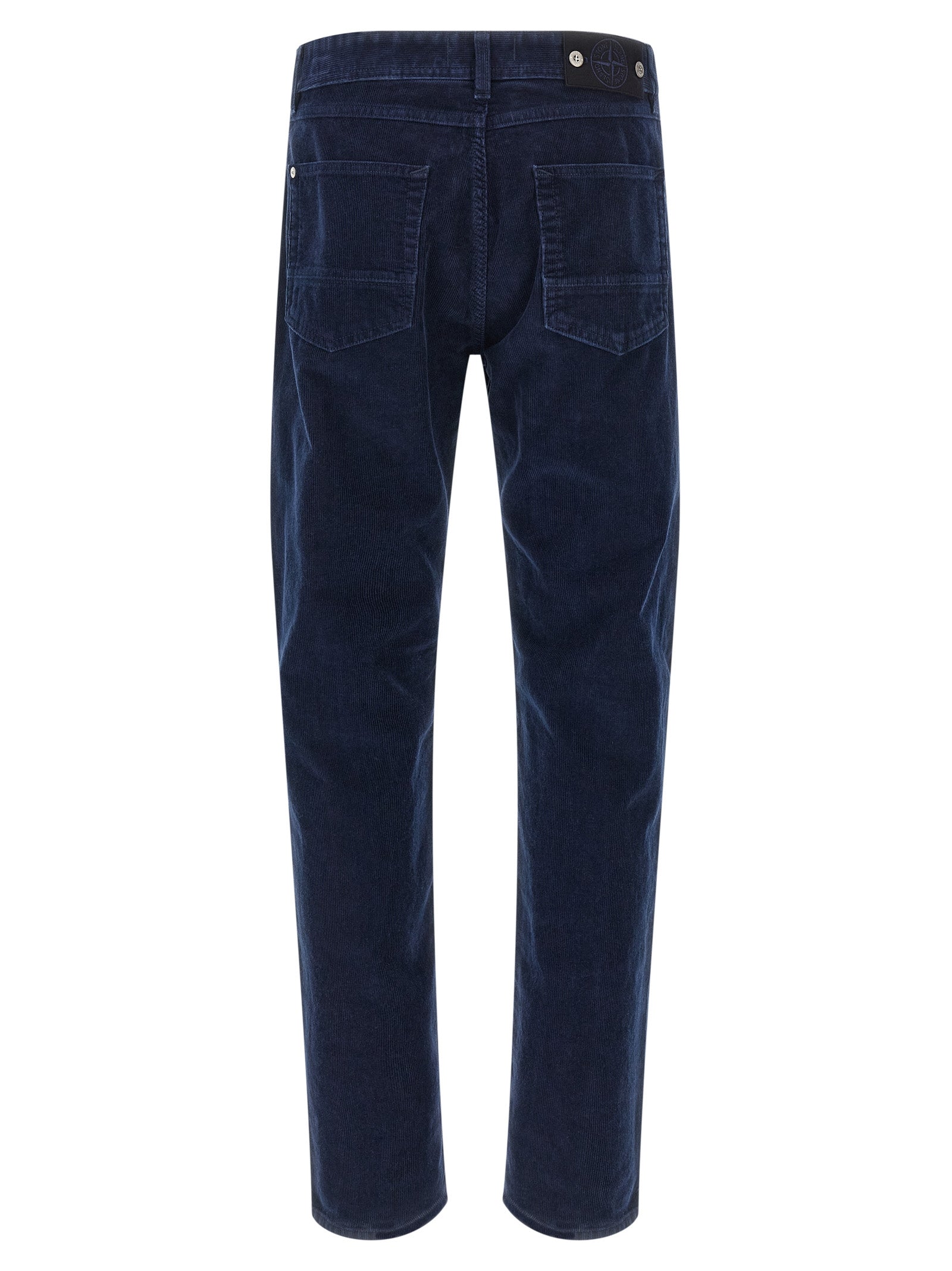 Stone Island Blue Cotton Casual Men's Pants