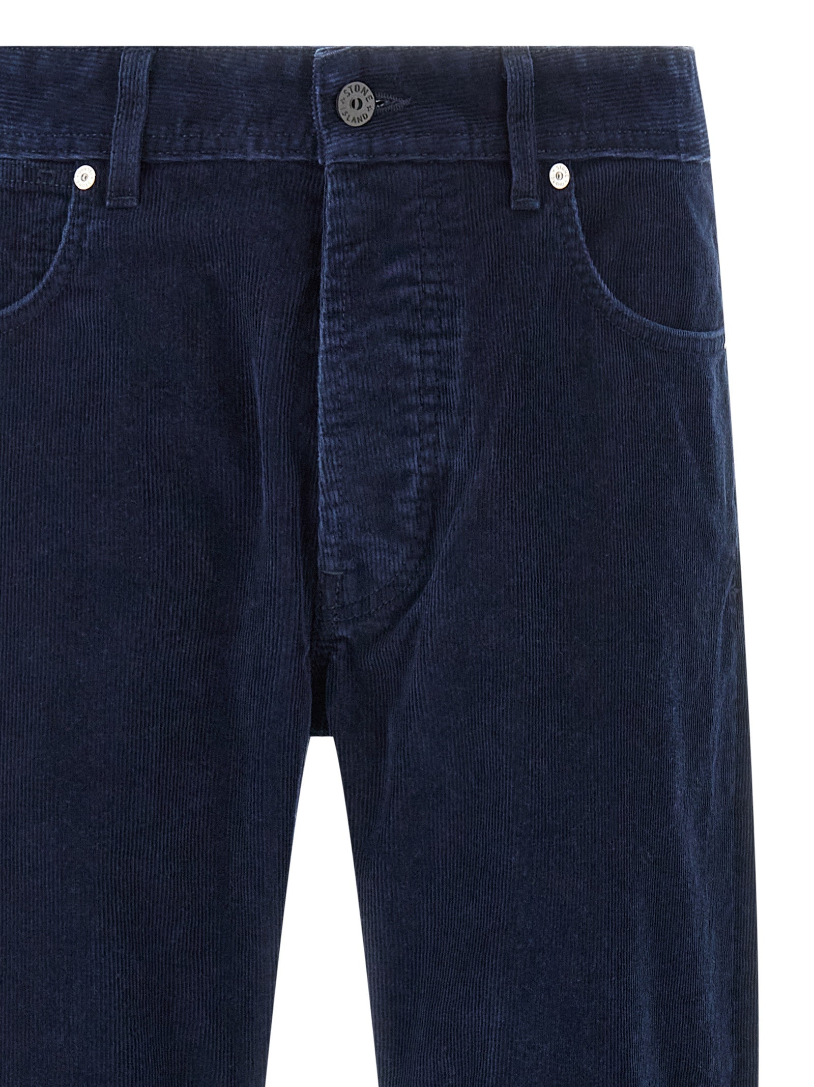 Stone Island Blue Cotton Casual Men's Pants