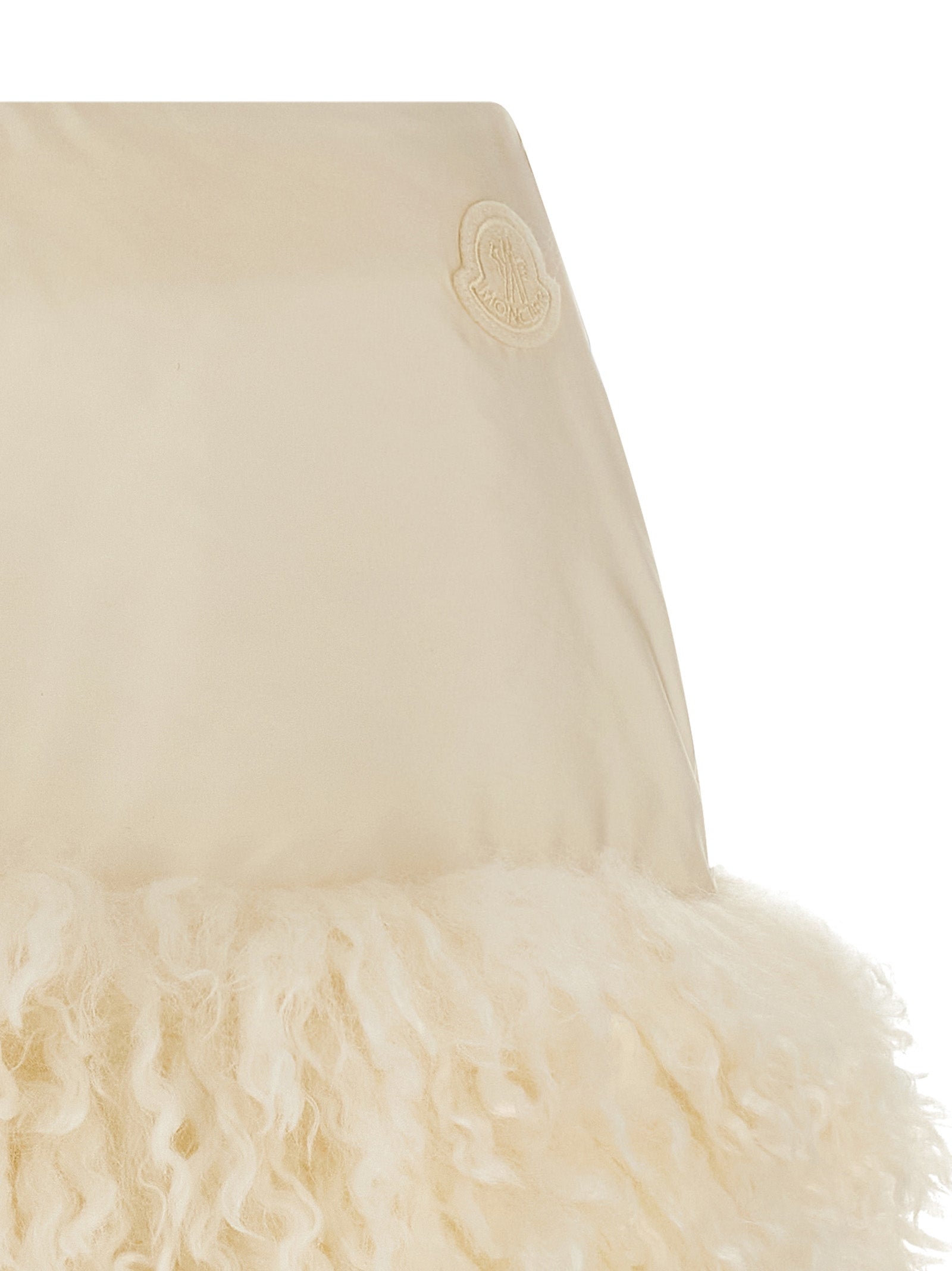 Moncler White Polyamide Long Women's Skirt