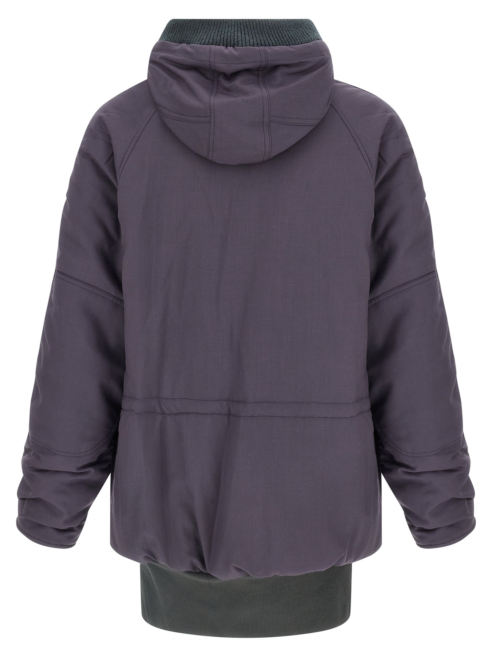 Magliano Purple Virgin Wool Men's Parka