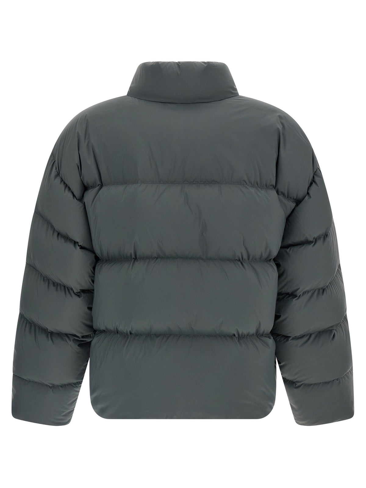 Balenciaga Gray Polyamide Full-Length Men's Jacket