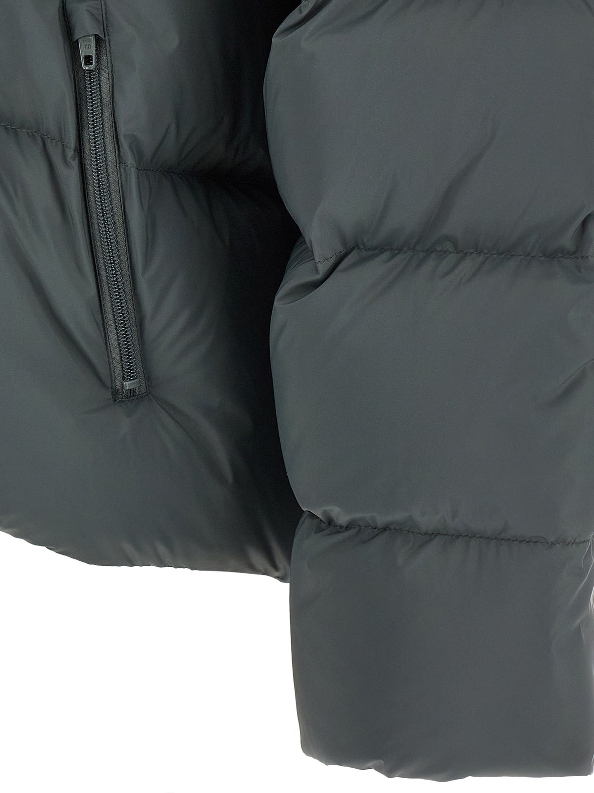 Balenciaga Gray Polyamide Full-Length Men's Jacket