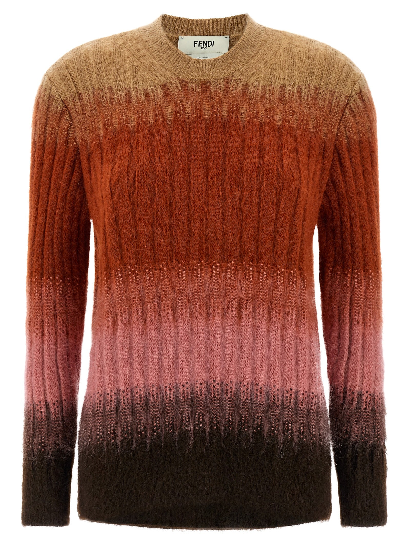 Fendi Multicolor Wool Women's Cardigan