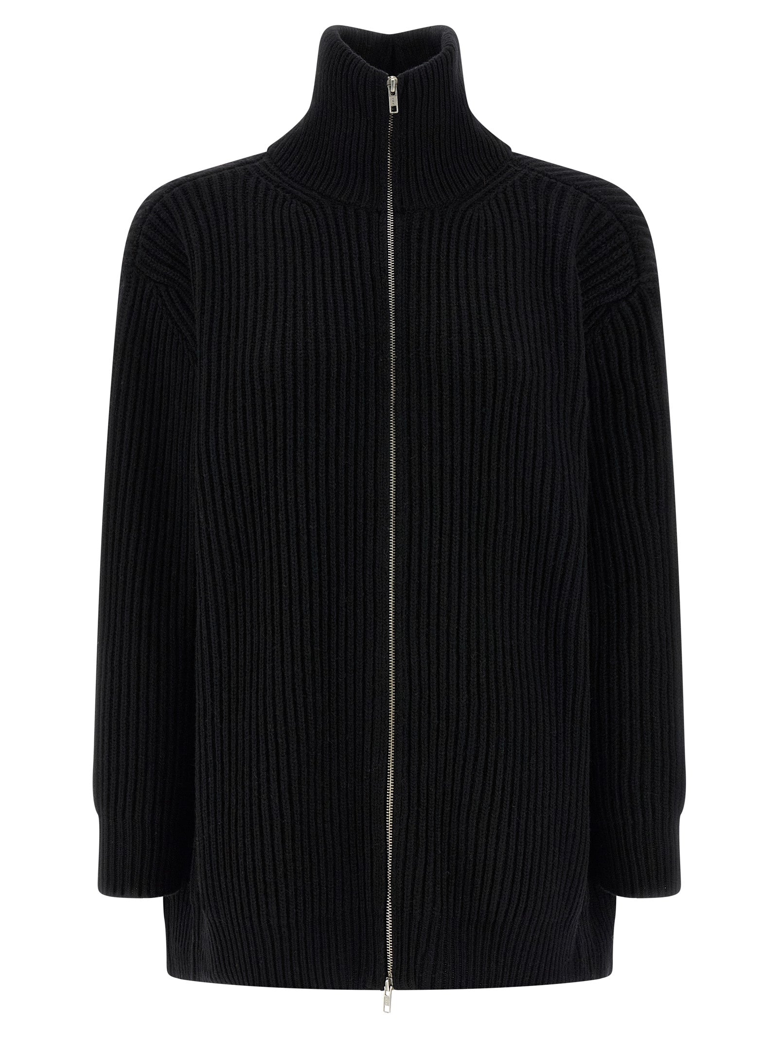 MM6 Maison Margiela Black Wool Short Women's Dress