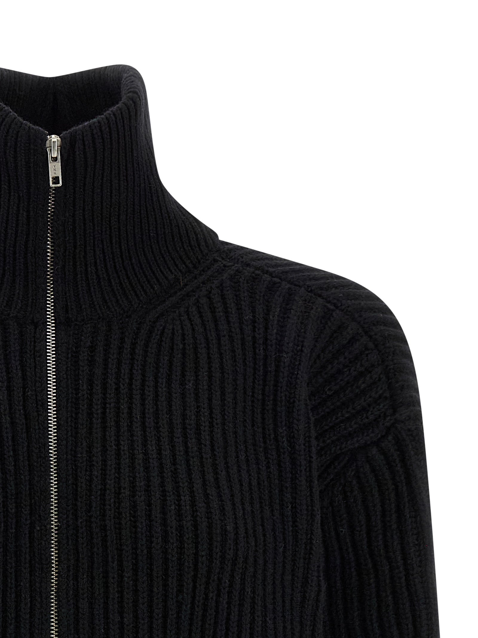 MM6 Maison Margiela Black Wool Short Women's Dress
