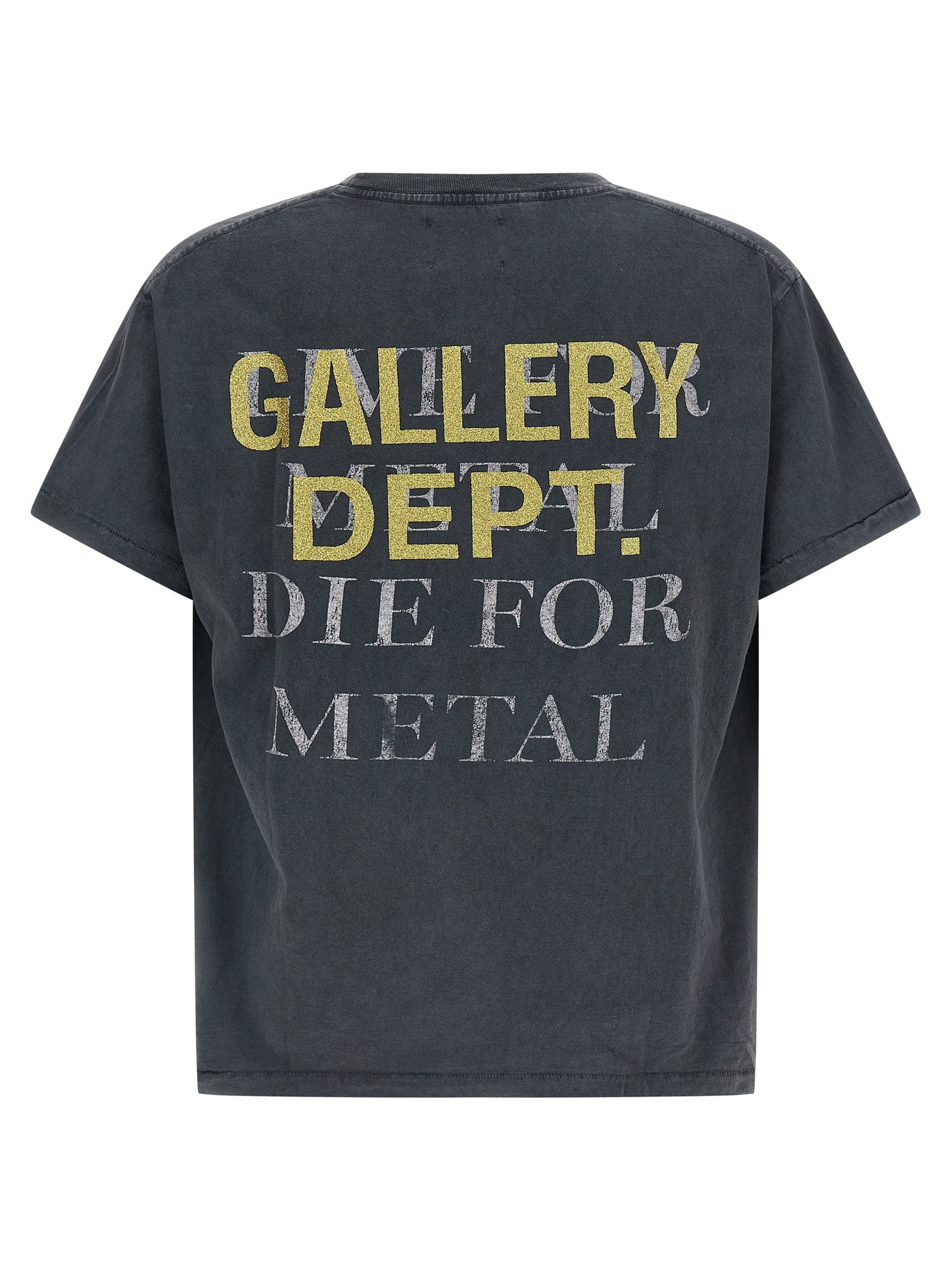 GALLERY DEPT. Black Cotton Men's T-Shirt